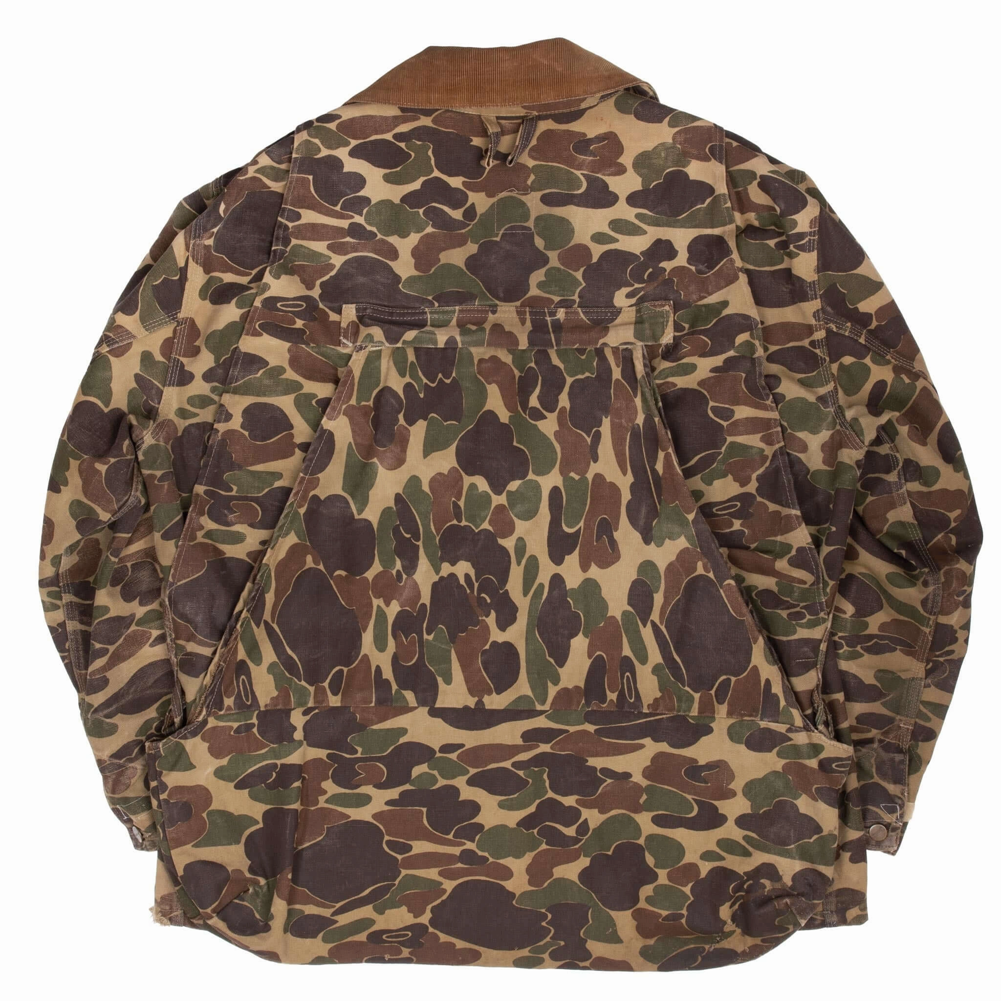 VINTAGE CARHARTT DUCK CAMO HUNTER JACKET CU253 SIZE XL MADE IN USA