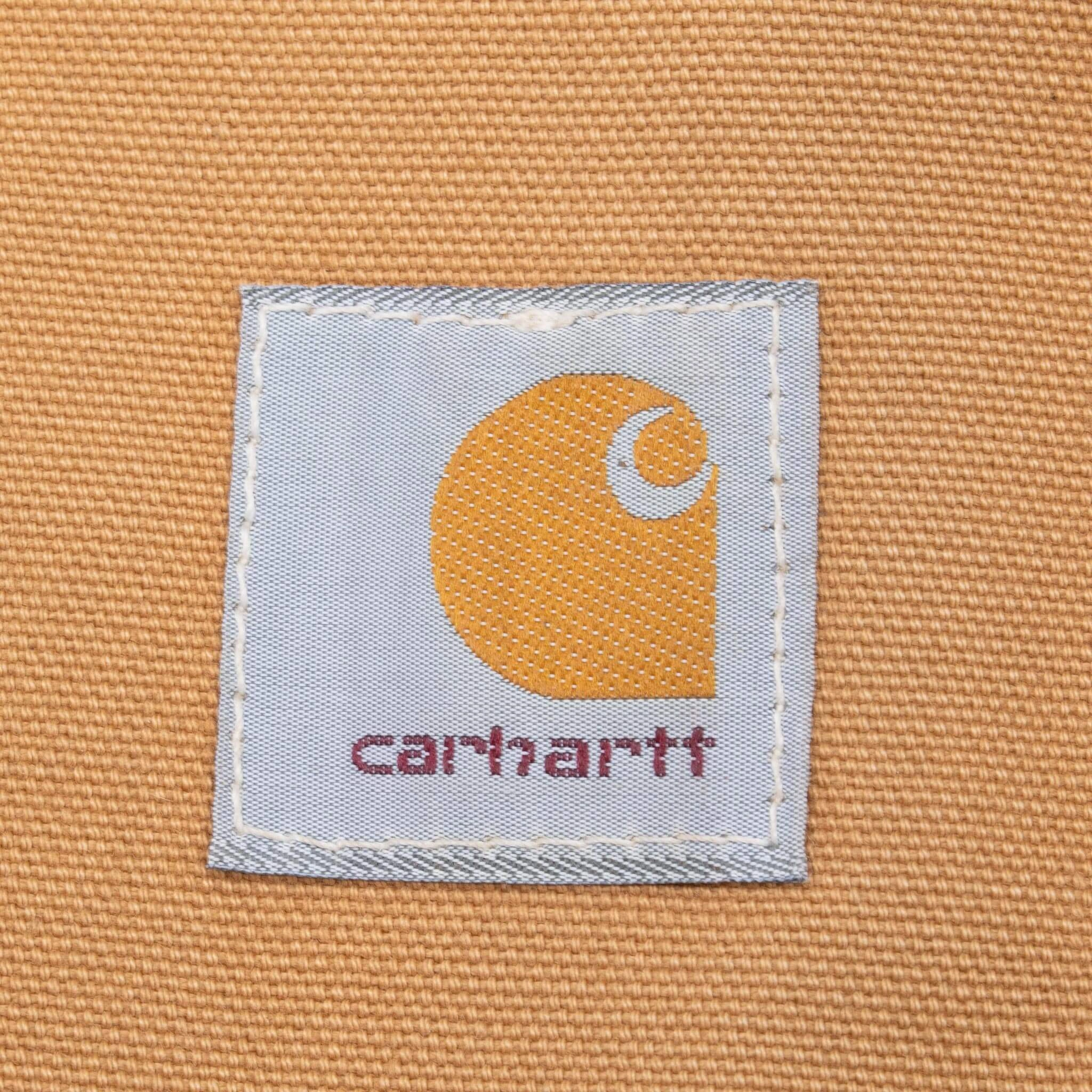 VINTAGE CARHARTT MICHIGAN STYLE BLANKET LINED 6BLC TAN JACKET 1990S XL MADE US
