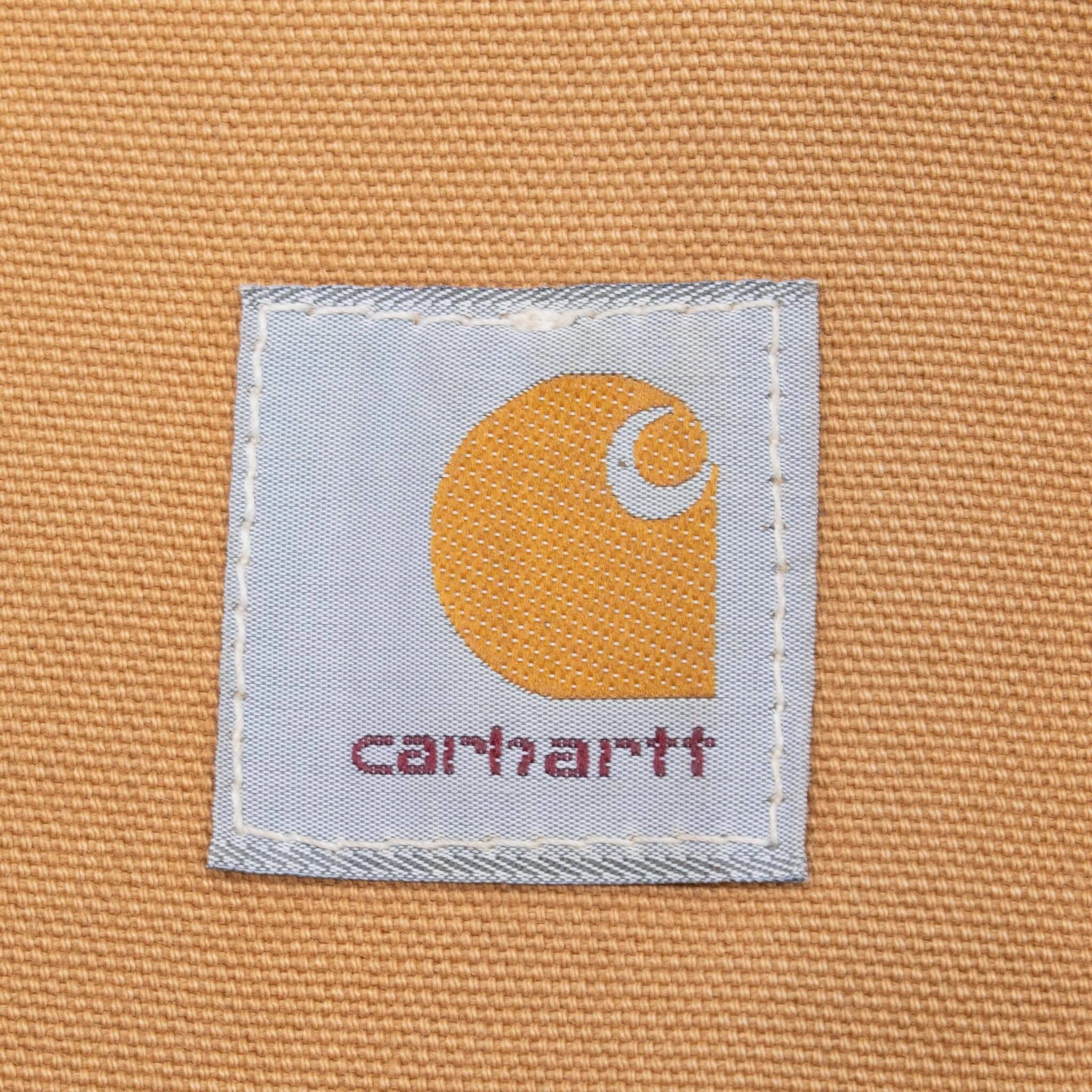 VINTAGE CARHARTT MICHIGAN STYLE BLANKET LINED 6BLC TAN JACKET 1990S XL MADE US