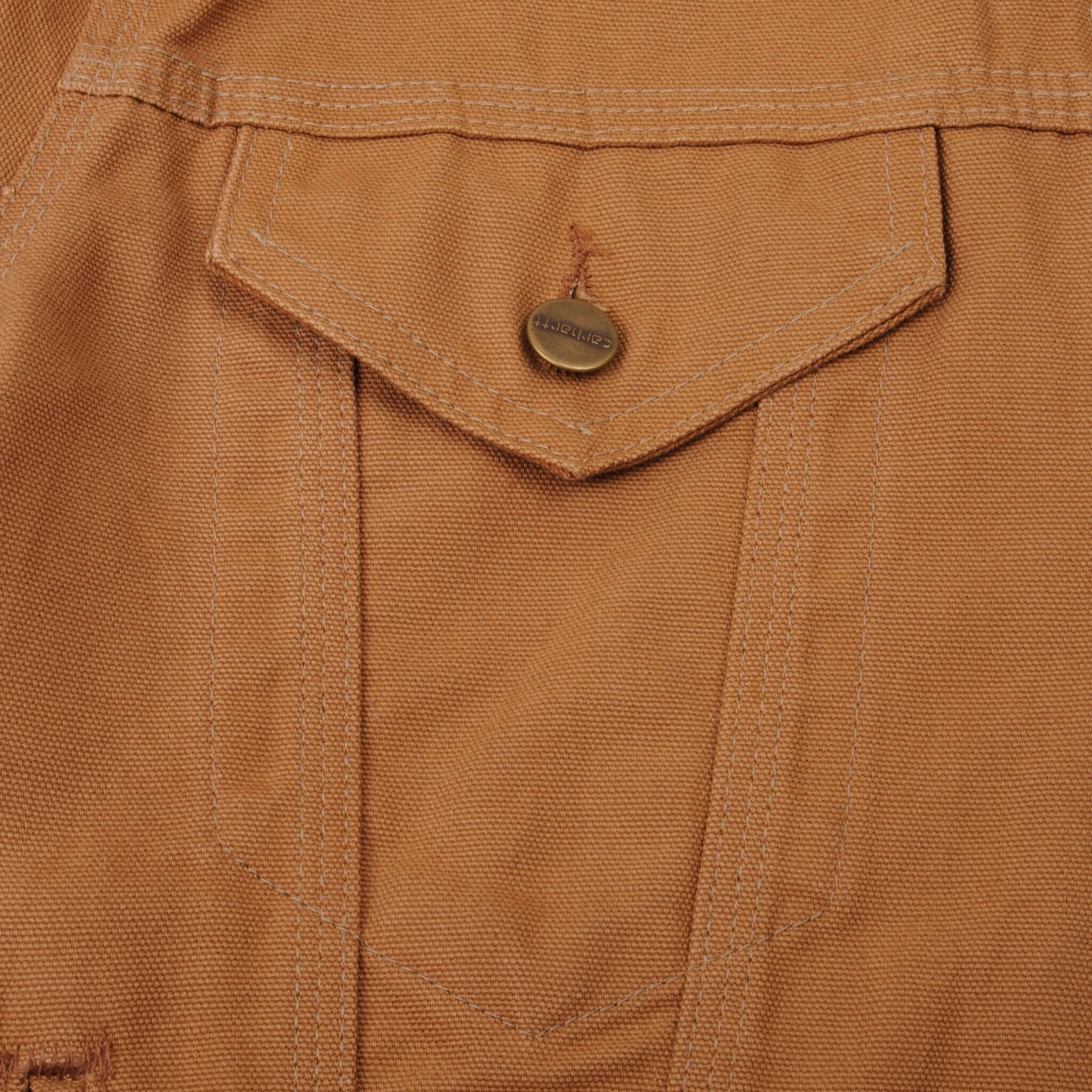 VINTAGE CARHARTT TRUCKER JACKET SIZE SMALL MADE IN USA