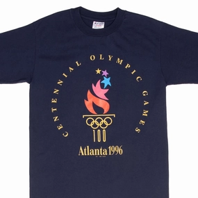 VINTAGE CHAMPION ATLANTA OLYMPIC GAMES 1996 TEE SHIRT SIZE MEDIUM