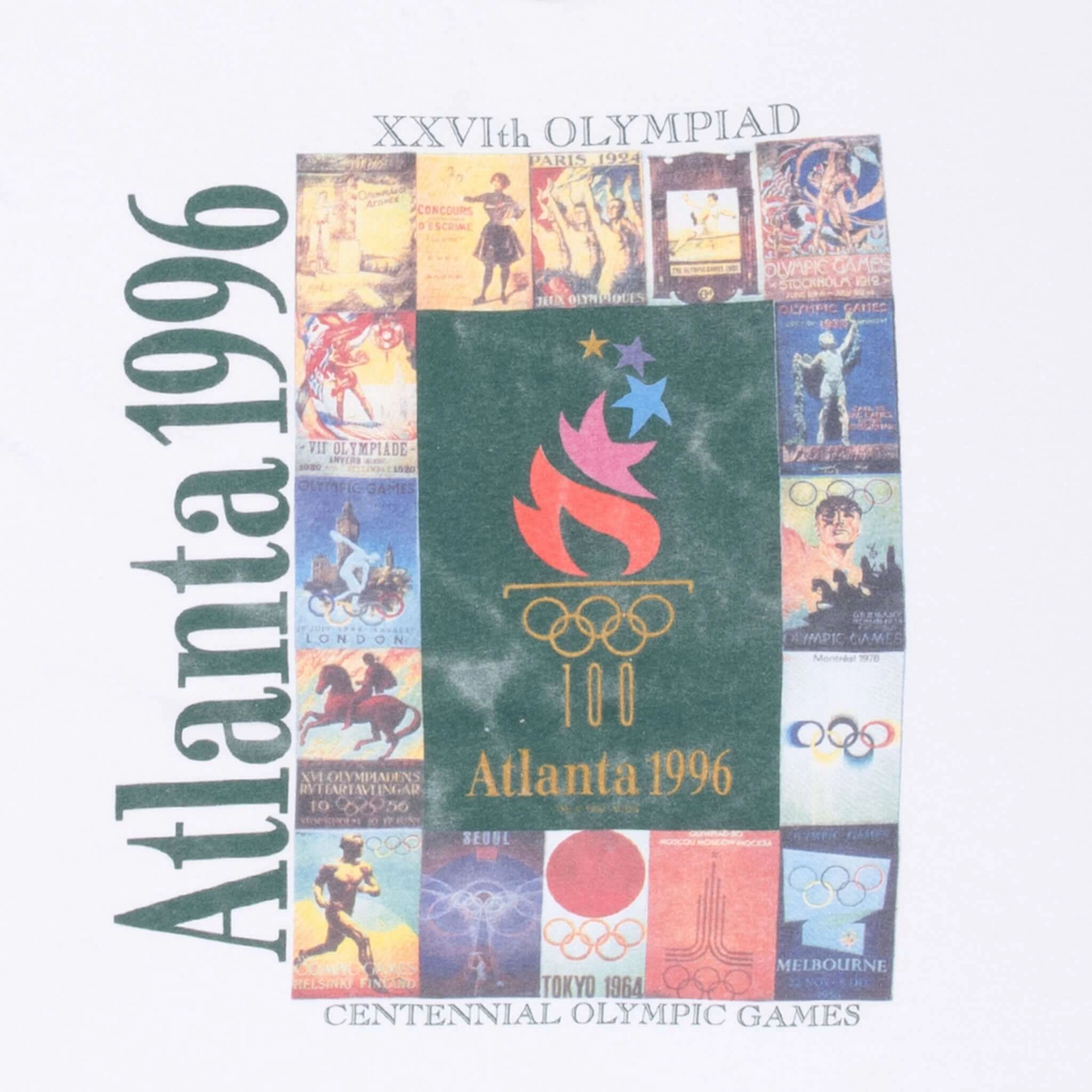 VINTAGE CHAMPION ATLANTA OLYMPICS 1996 TEE SHIRT LARGE