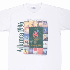 VINTAGE CHAMPION ATLANTA OLYMPICS 1996 TEE SHIRT LARGE