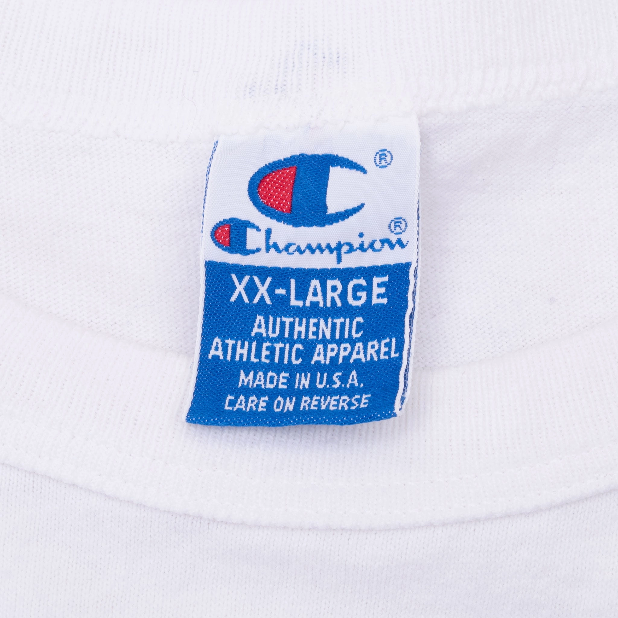 VINTAGE CHAMPION ATLANTA OLYMPICS 1996 WHITE TEE SHIRT 2XL MADE IN USA