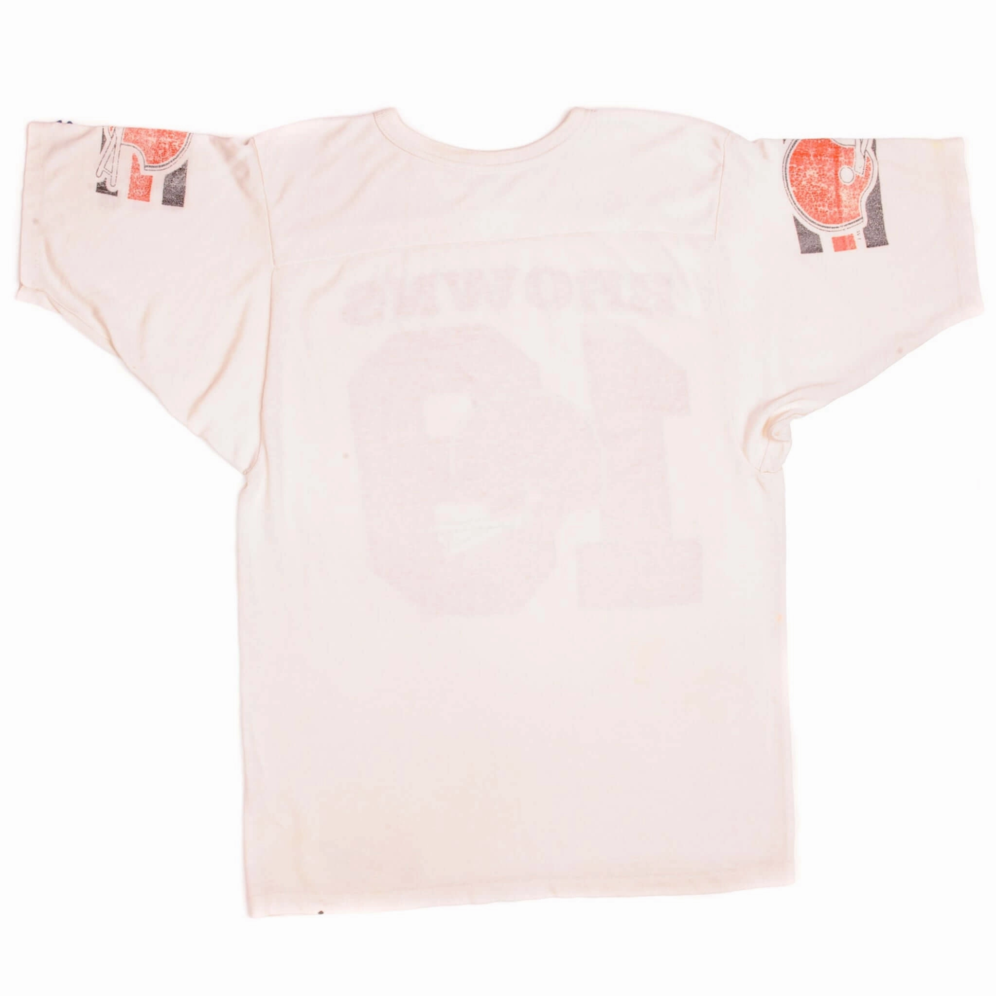 VINTAGE CHAMPION NFL BROWNS TEE SHIRT EARLY 1980s-1990s SIZE MEDIUM MADE IN USA