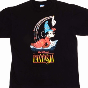 VINTAGE DISNEY FANTASIA TEE SHIRT 1990s SIZE LARGE MADE IN USA