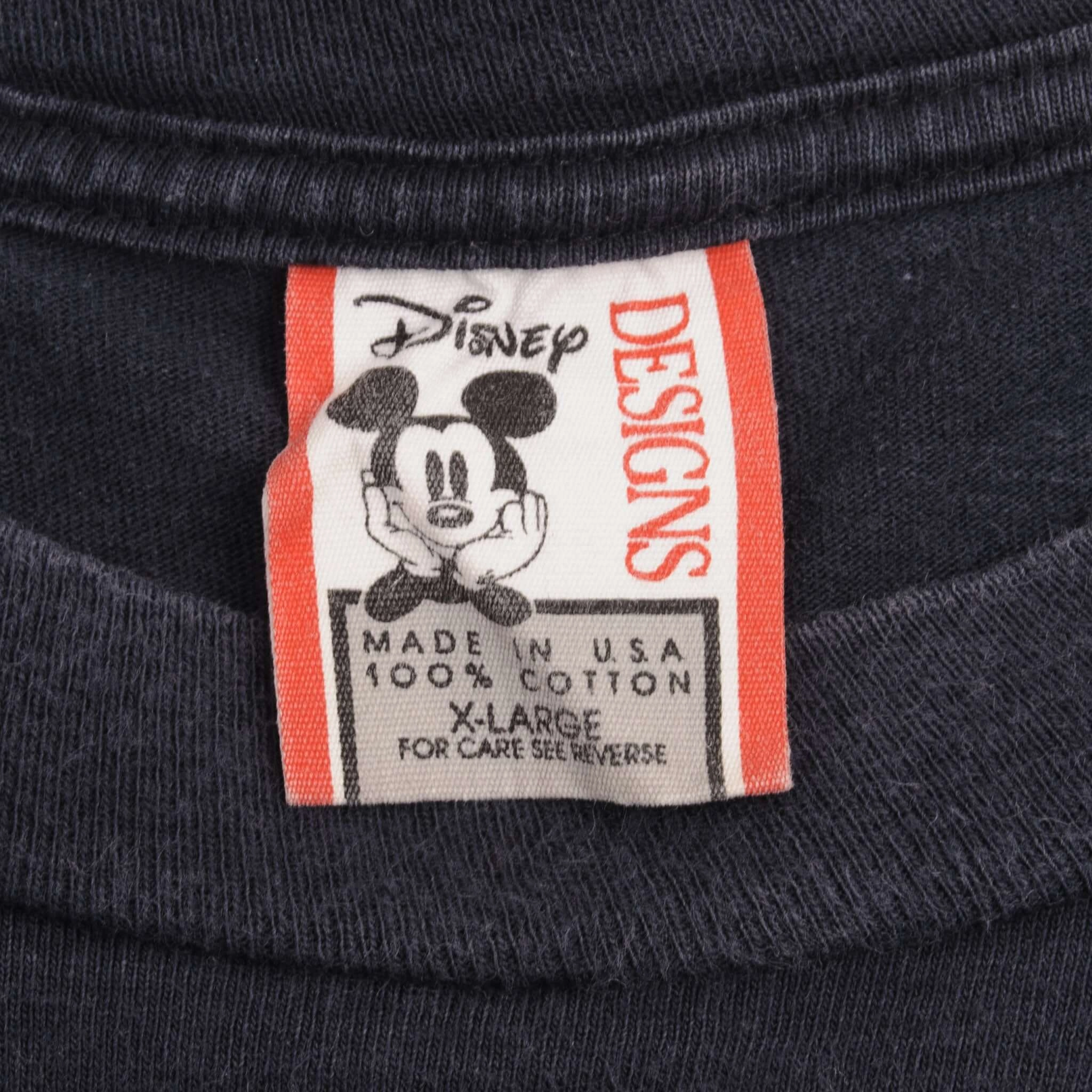 VINTAGE DISNEY MICKEY MOUSE 1990S TEE SHIRT SIZE XL MADE IN USA