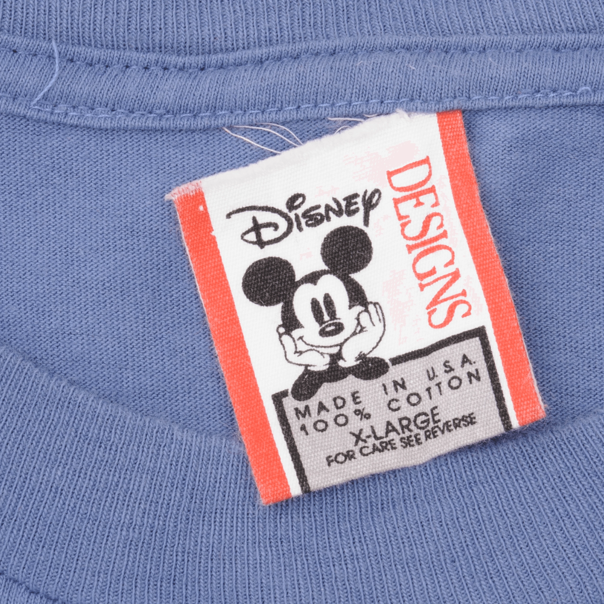 VINTAGE DISNEY MICKEY MOUSE SPLASH MOUNTAIN 1990S TEE SHIRT XL MADE USA
