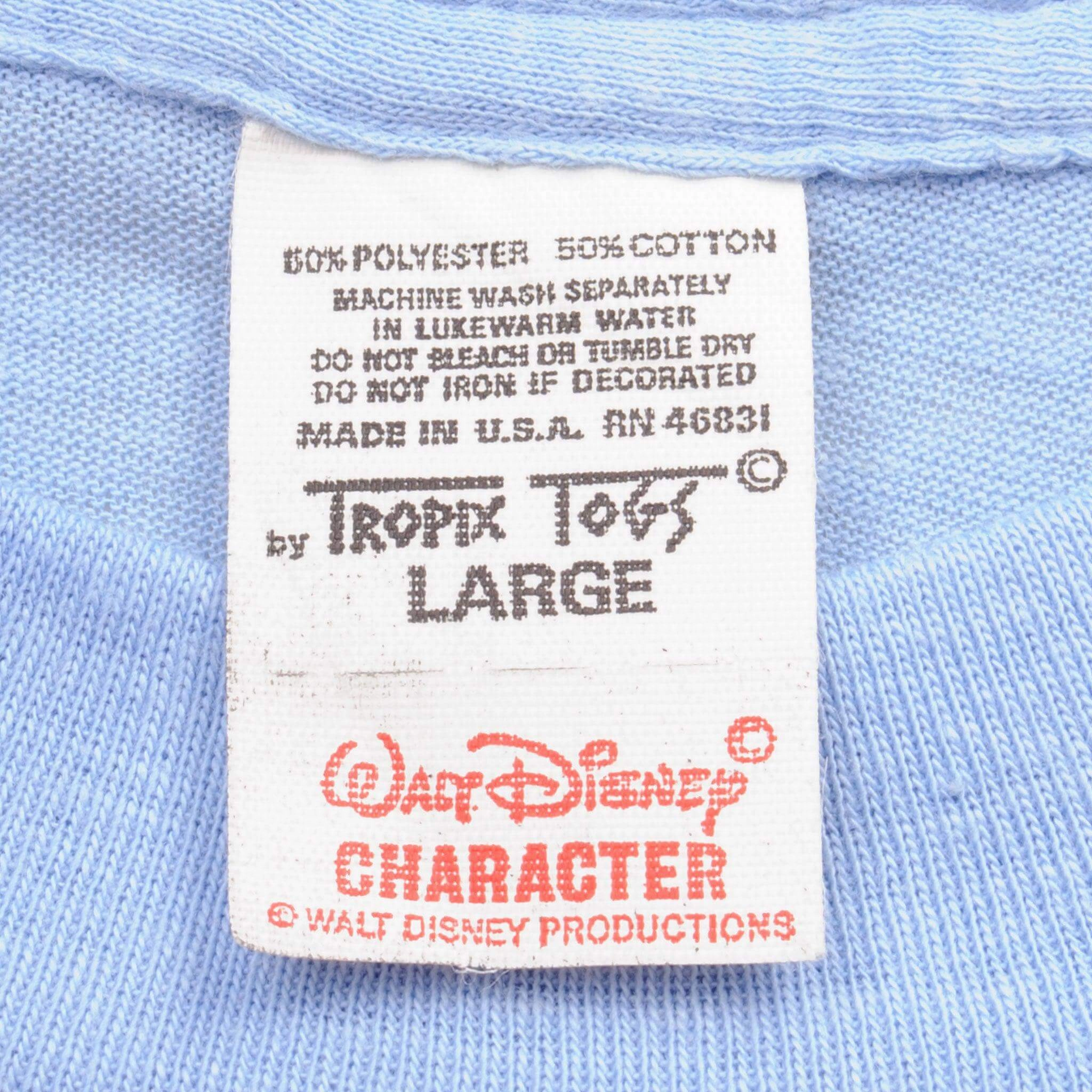 VINTAGE DISNEY MICKEY MOUSE TEE SHIRT 1980S SIZE SMALL MADE IN USA