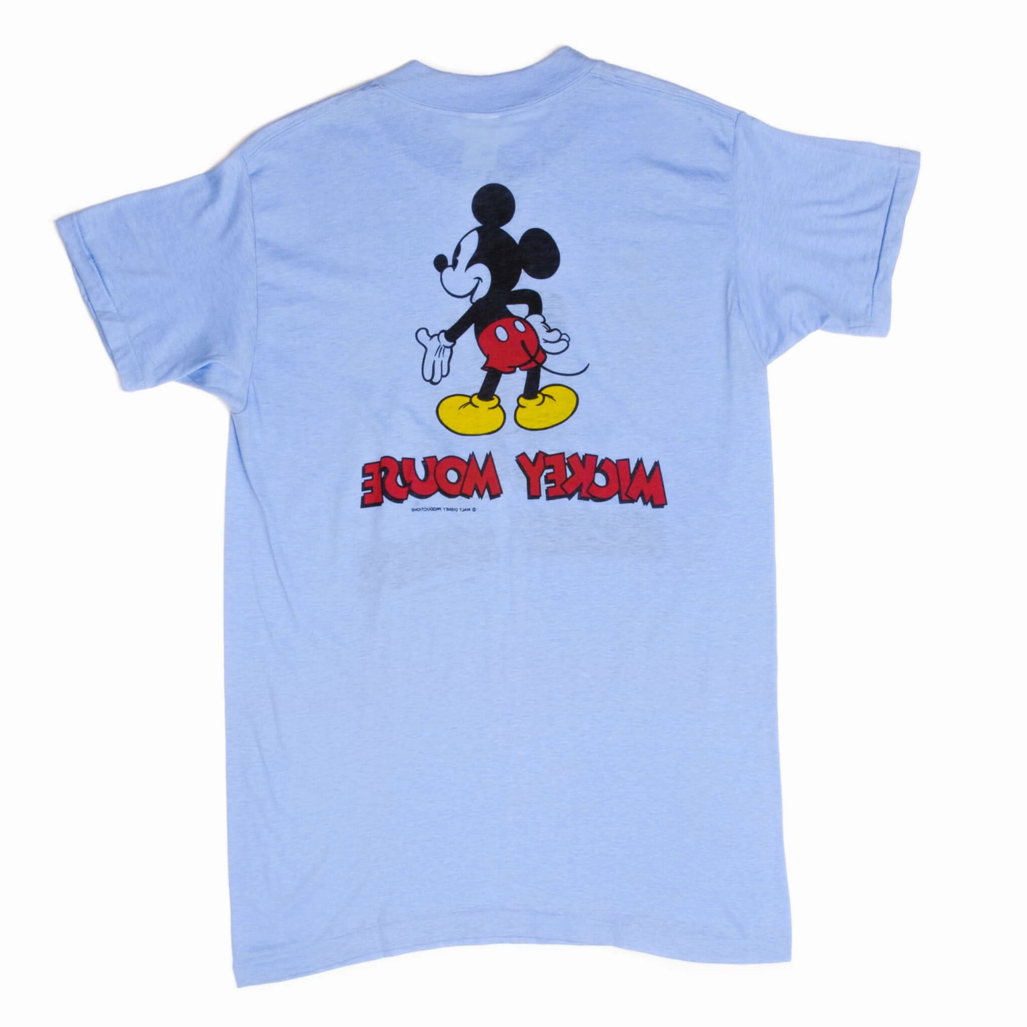 VINTAGE DISNEY MICKEY MOUSE TEE SHIRT 1980S SIZE SMALL MADE IN USA