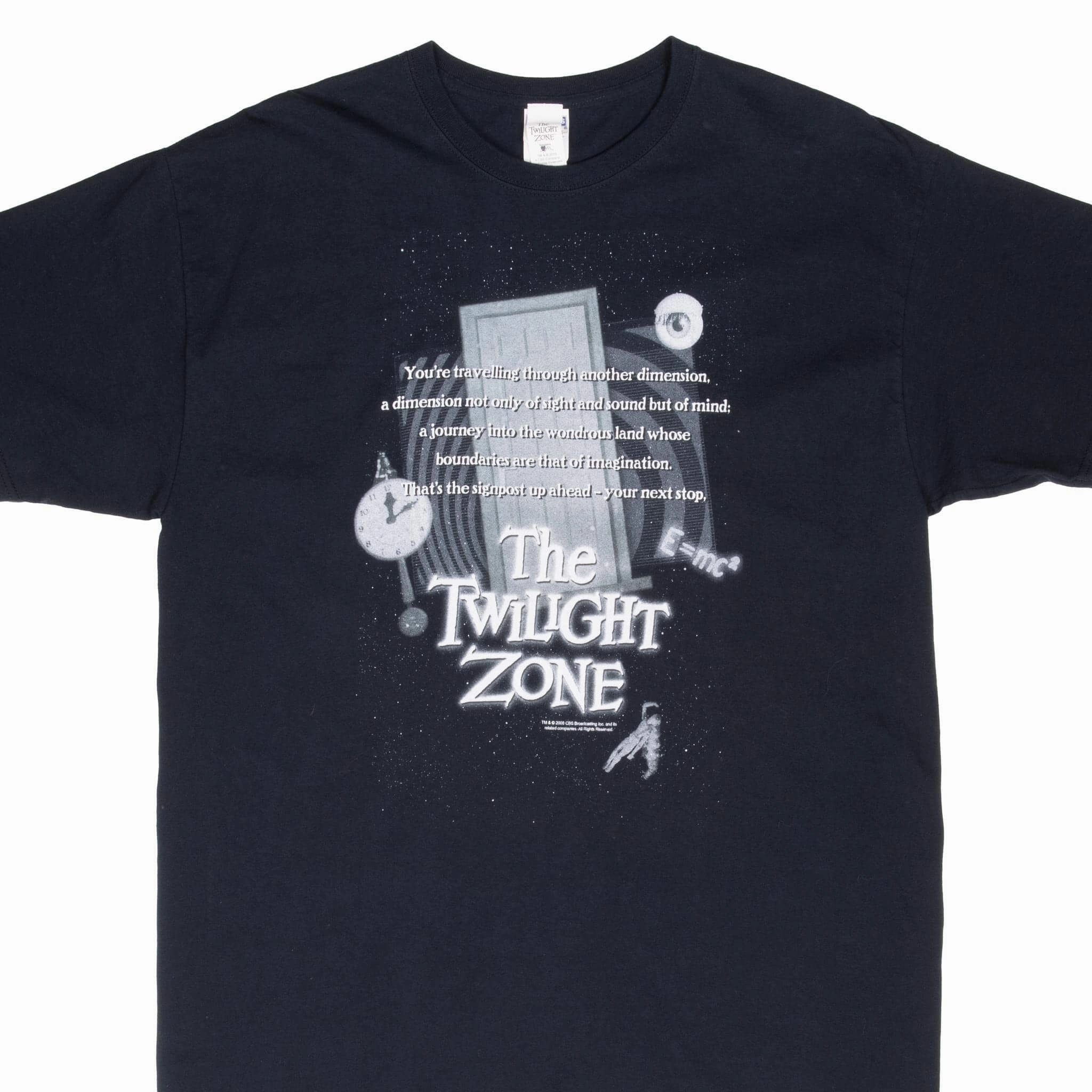 VINTAGE DISNEY THE TWILIGHT ZONE 2015 TEE SHIRT XL
