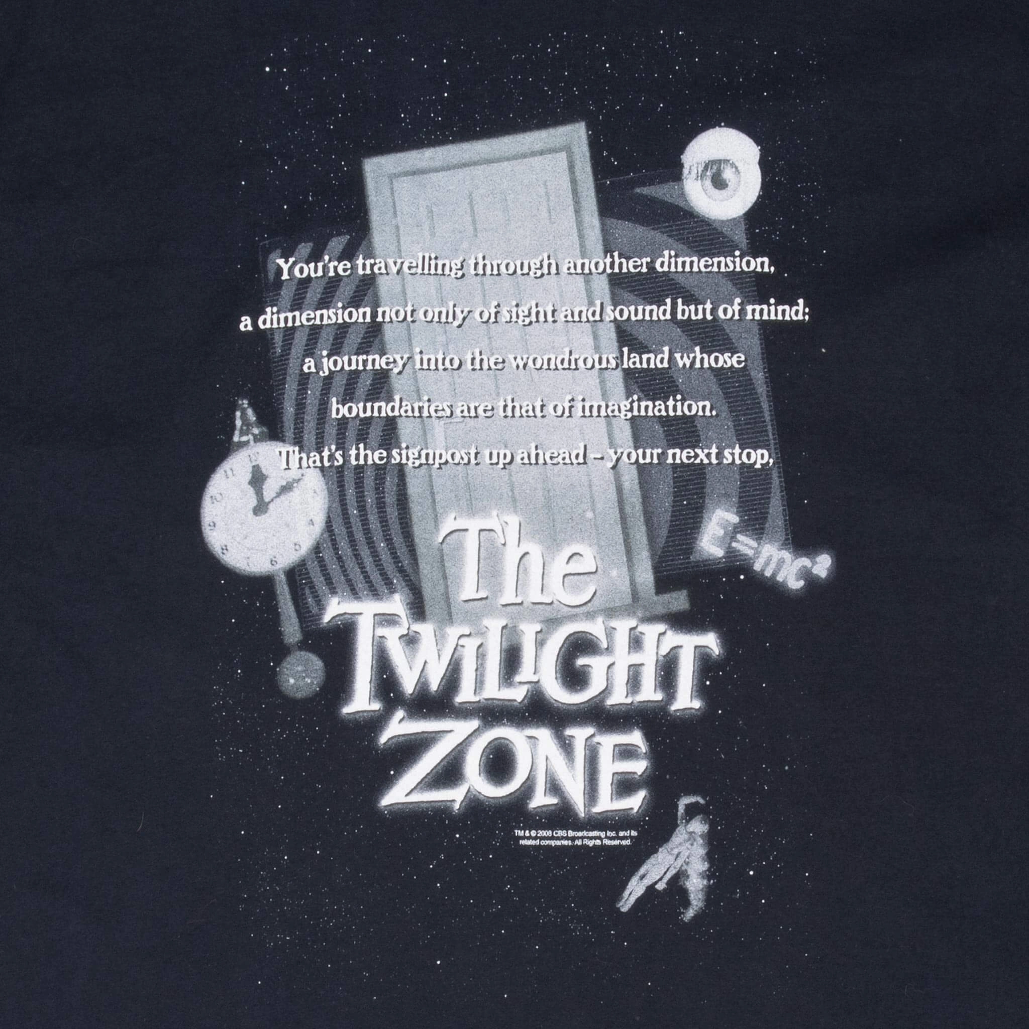 VINTAGE DISNEY THE TWILIGHT ZONE 2015 TEE SHIRT XL