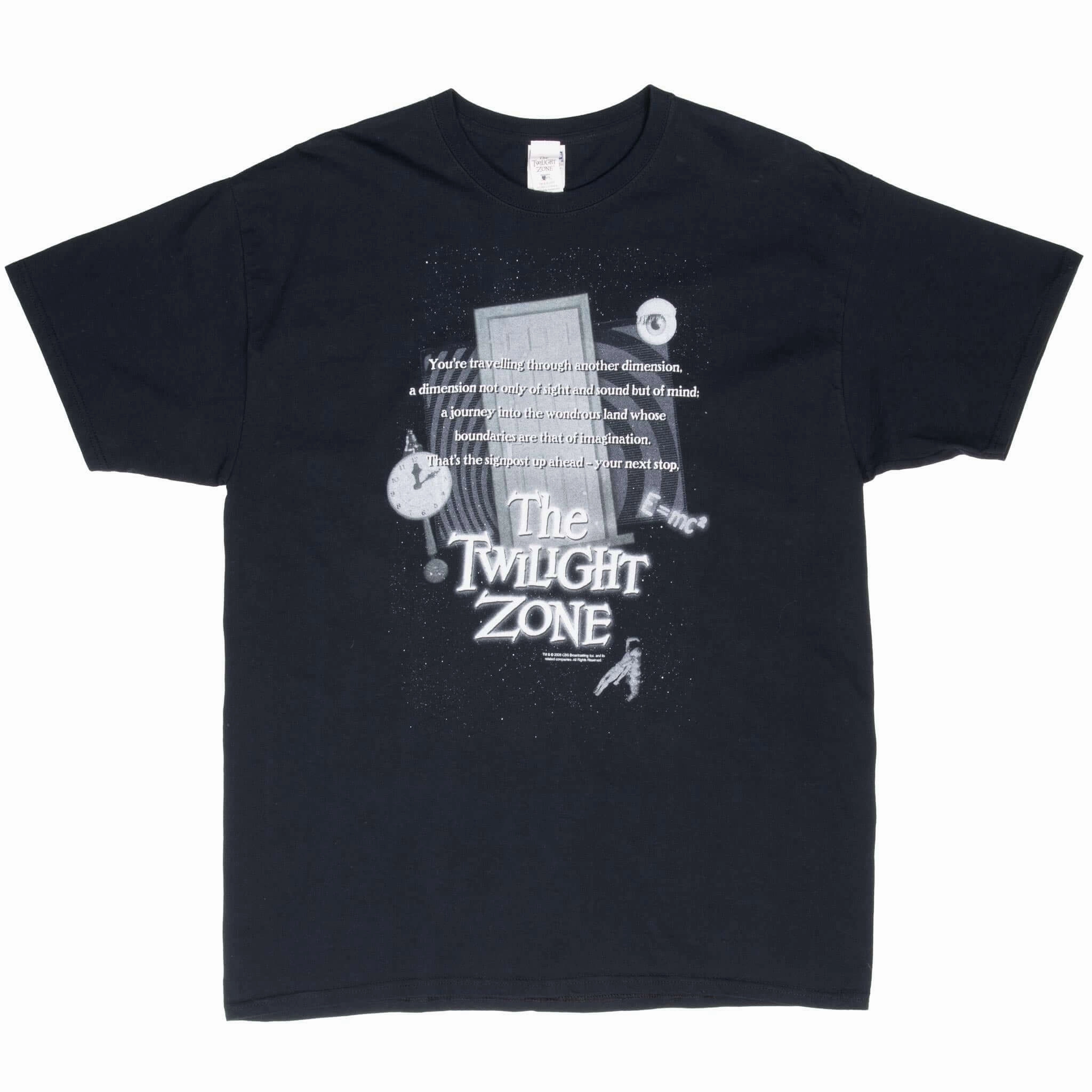 VINTAGE DISNEY THE TWILIGHT ZONE 2015 TEE SHIRT XL
