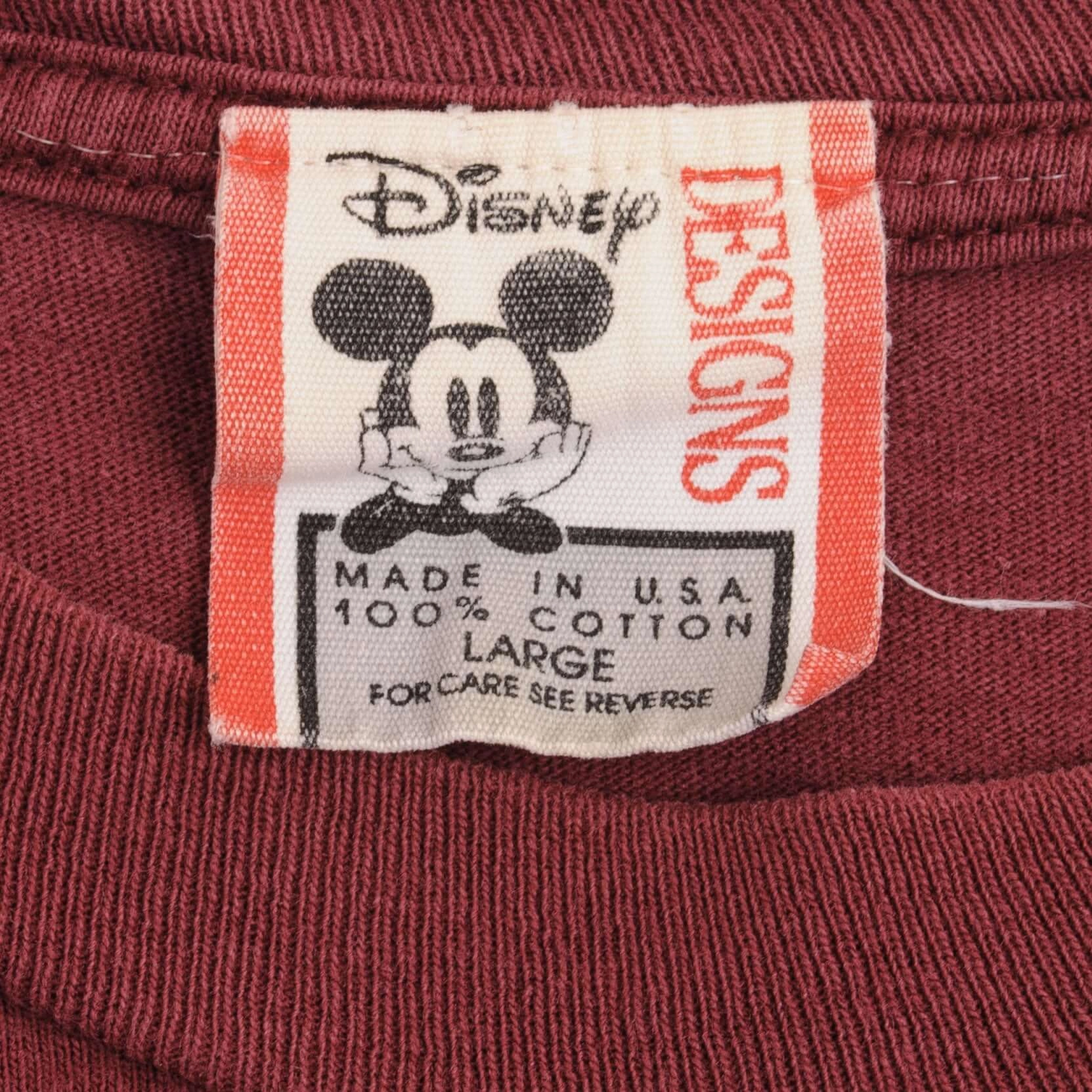 VINTAGE DISNEY THE TWILIGHT ZONE TOWER OF TERROR 1990S TEE SHIRT LARGE MADE USA
