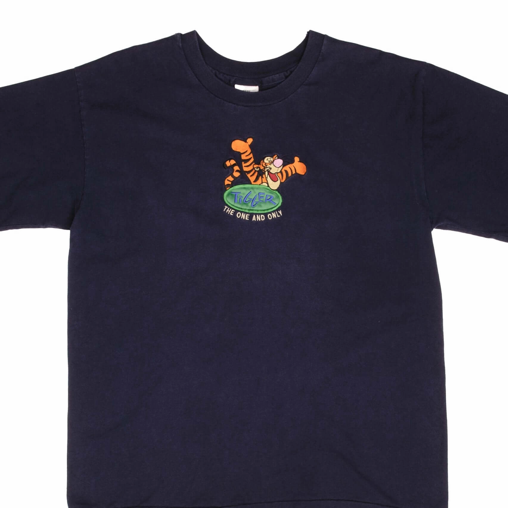 VINTAGE DISNEY TIGGER EMBROIDERED 1990S TEE SHIRT SIZE XL MADE IN USA