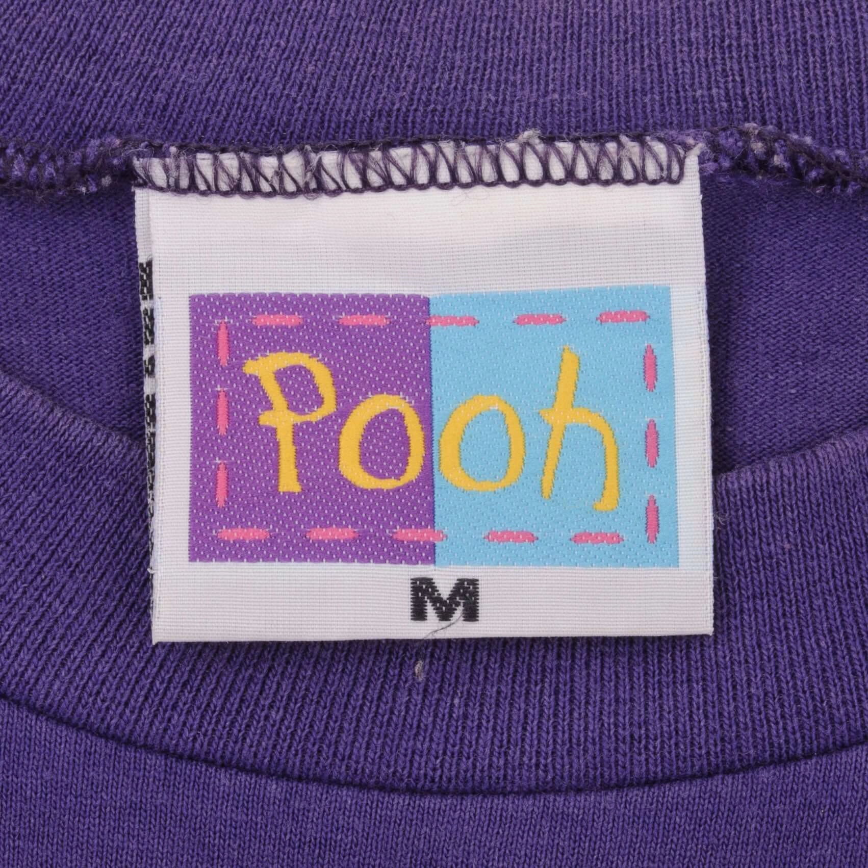 VINTAGE DISNEY WINNIE THE POOH A SILLY OLD BEAR 1990S TEE SHIRT SIZE MEDIUM