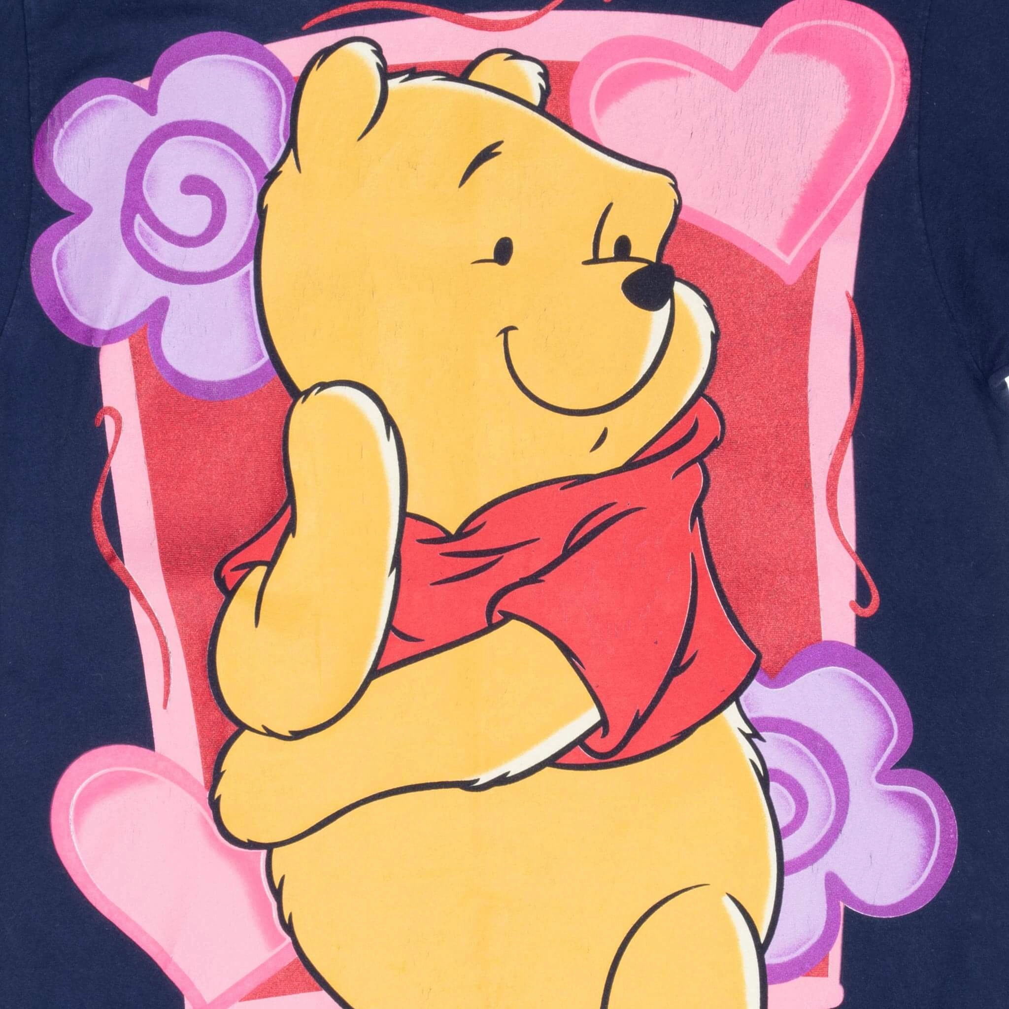 VINTAGE DISNEY WINNIE THE POOH FLOWER 1990S TEE SHIRT LARGE