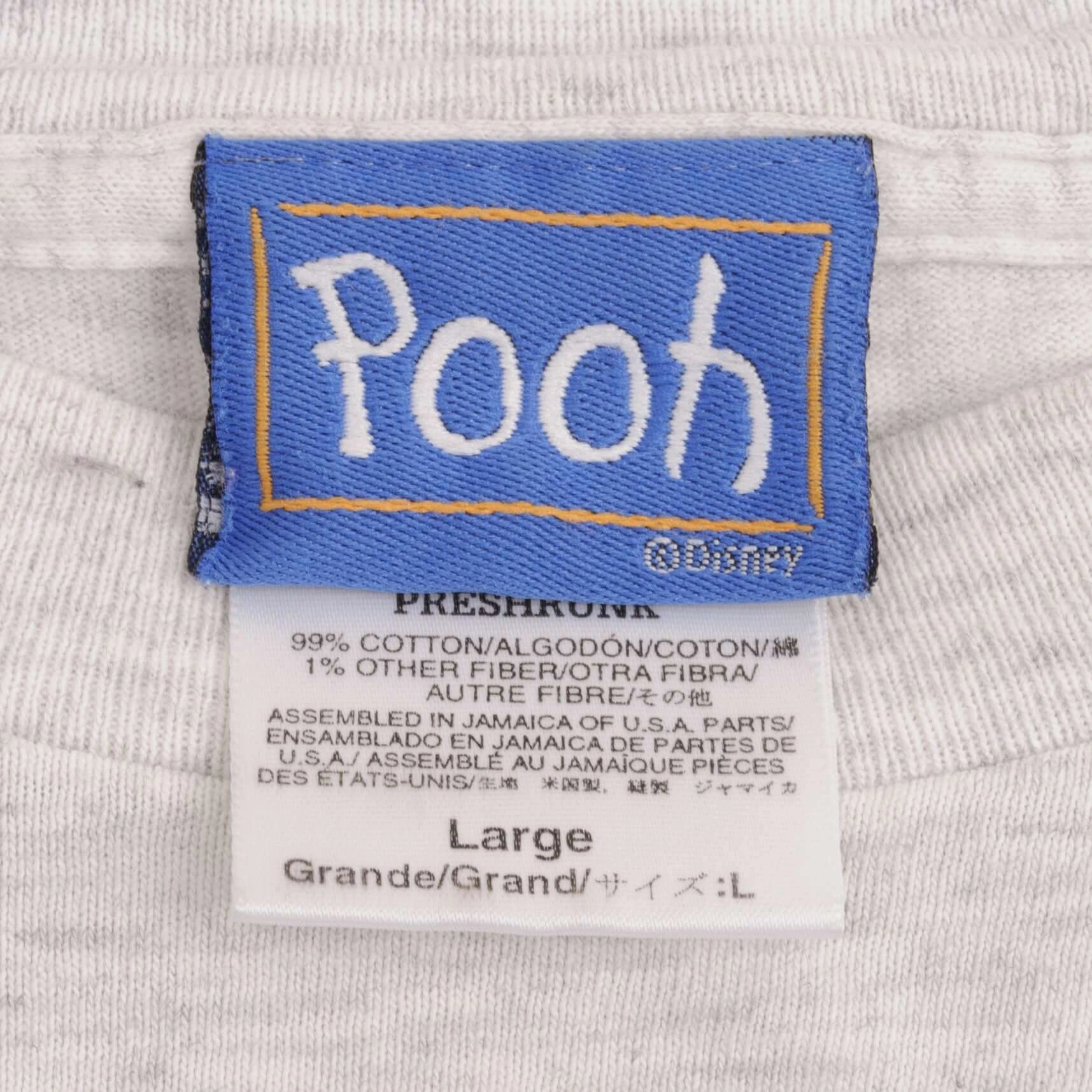 VINTAGE DISNEY WINNIE THE POOH FLOWER 1990S TEE SHIRT SIZE LARGE