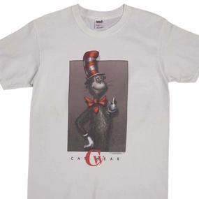 VINTAGE DR SEUSS CAT IN THE HAT CAT WEAR 1997 TEE SHIRT SIZE MEDIUM