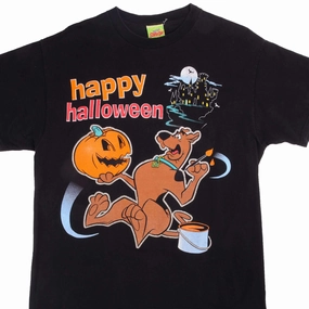 VINTAGE HALLOWEEN SCOOBY-DOO TEE SHIRT 2001 SIZE LARGE