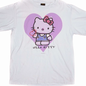 VINTAGE HELLO KITTY TEE SHIRT 1996 SIZE XL MADE IN USA