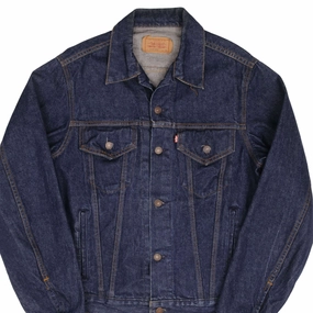 VINTAGE LEVIS TYPE 3 DENIM JACKET 4 POCKETS 71506 1980S SIZE 42L MADE IN USA