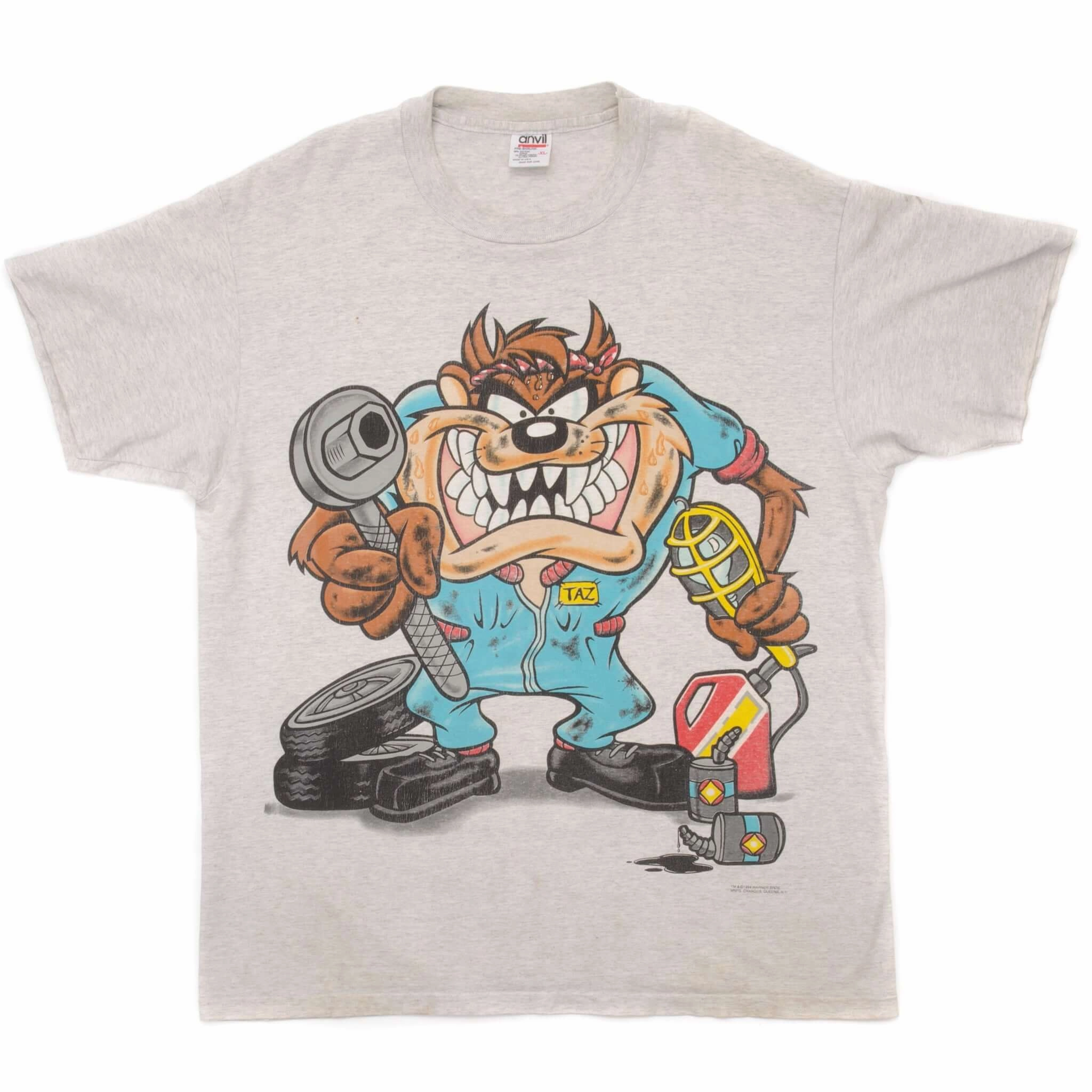 VINTAGE LOONEY TUNES TAZ TEE SHIRT 1994 SIZE XL MADE IN USA
