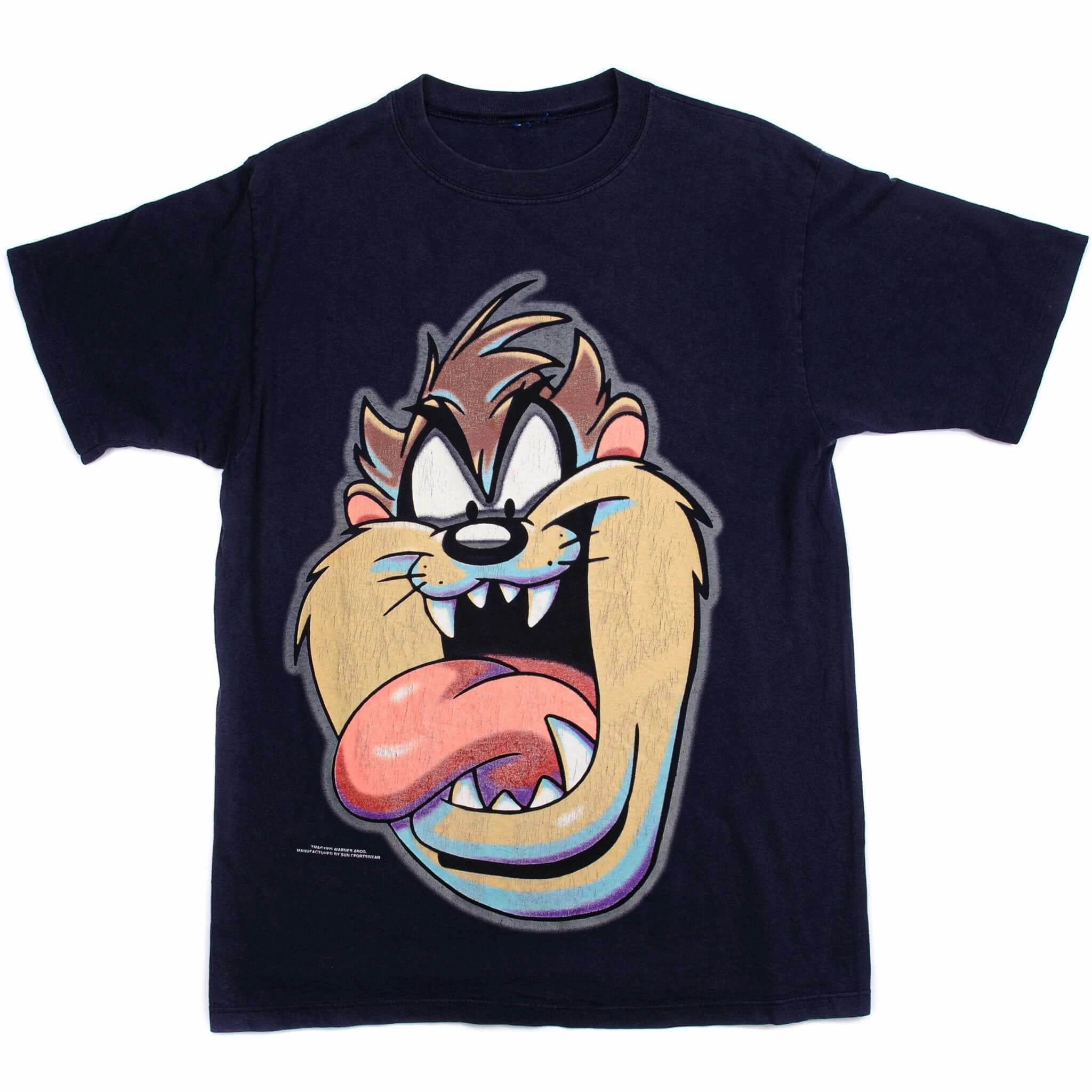 VINTAGE LOONEY TUNES TAZ TEE SHIRT 1995 SIZE LARGE