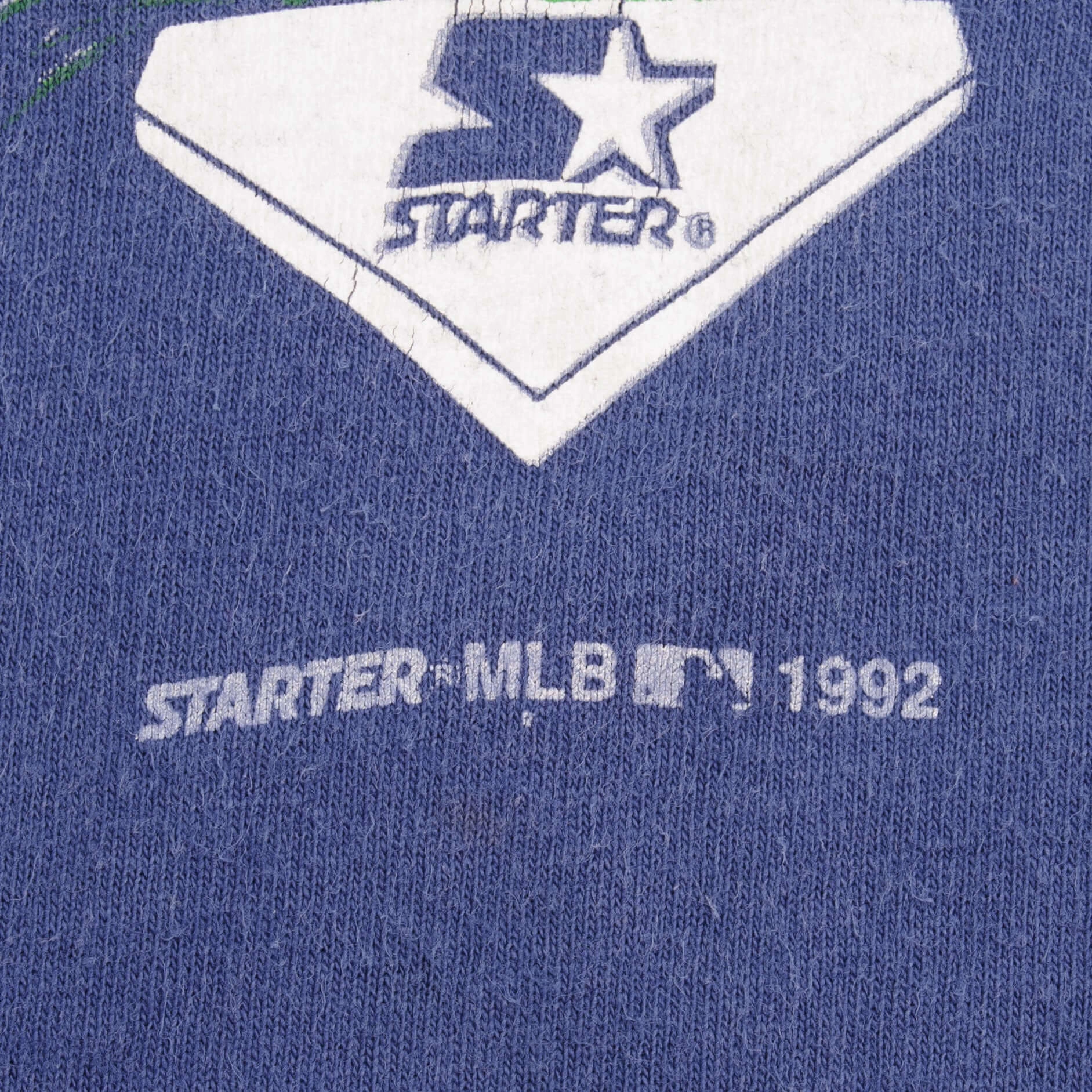 VINTAGE MLB ATLANTA BRAVES 1992 TEE SHIRT SIZE LARGE MADE IN USA