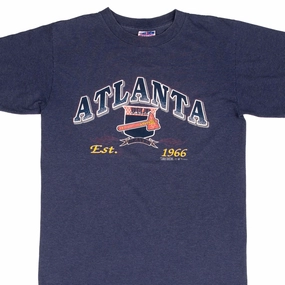 VINTAGE MLB ATLANTA BRAVES 1992 TEE SHIRT SIZE MEDIUM MADE IN USA