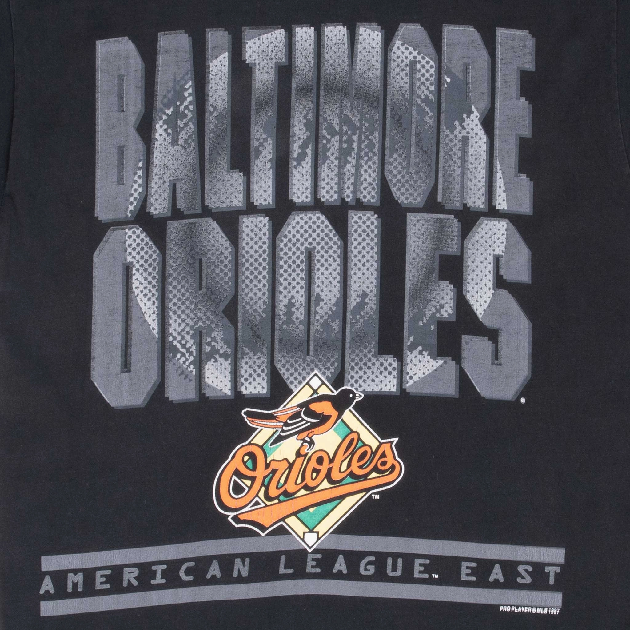 VINTAGE MLB BALTIMORE ORIOLES 1997 TEE SHIRT LARGE MADE IN USA