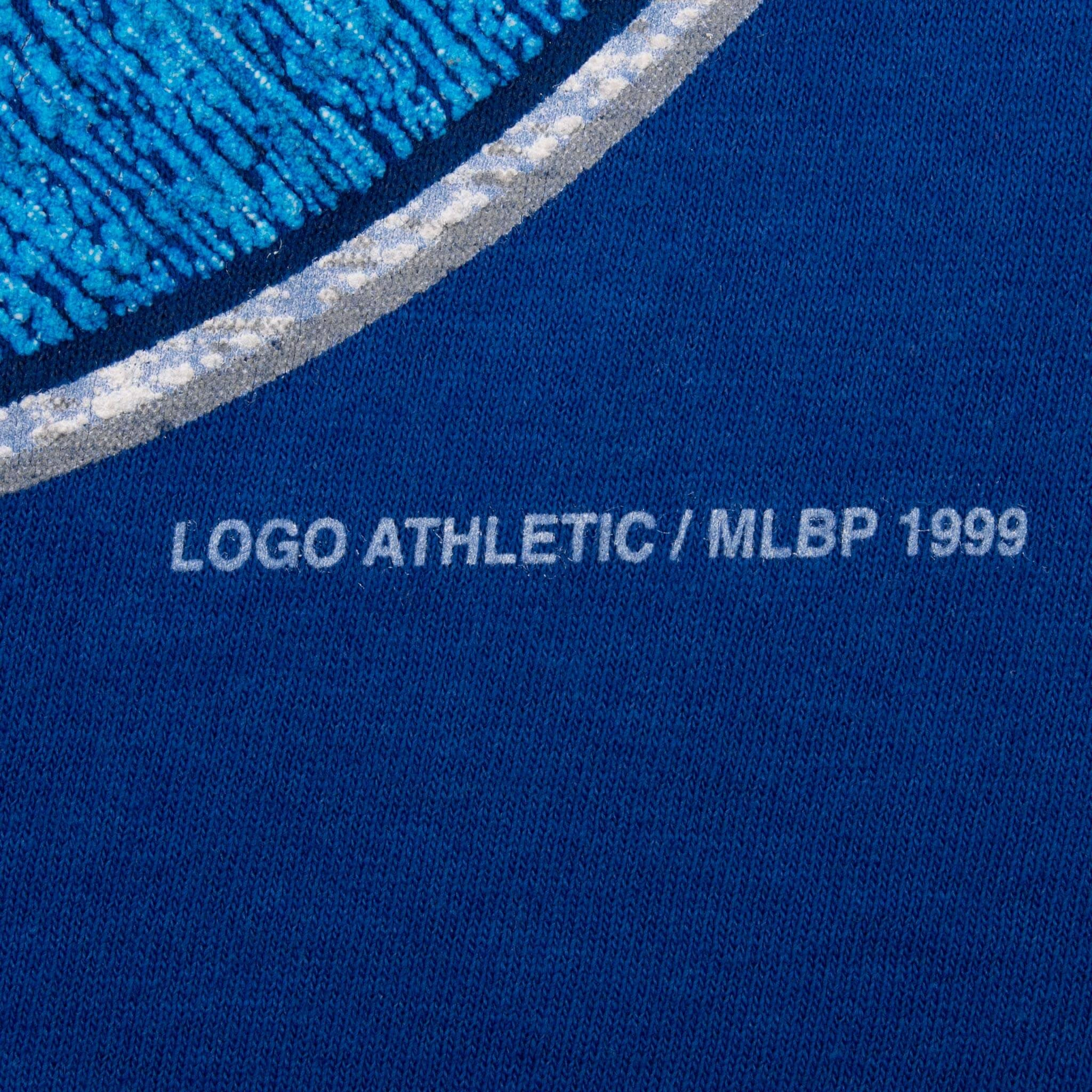 VINTAGE MLB CHICAGO CUBS 1999 BLUE TEE SHIRT MEDIUM
