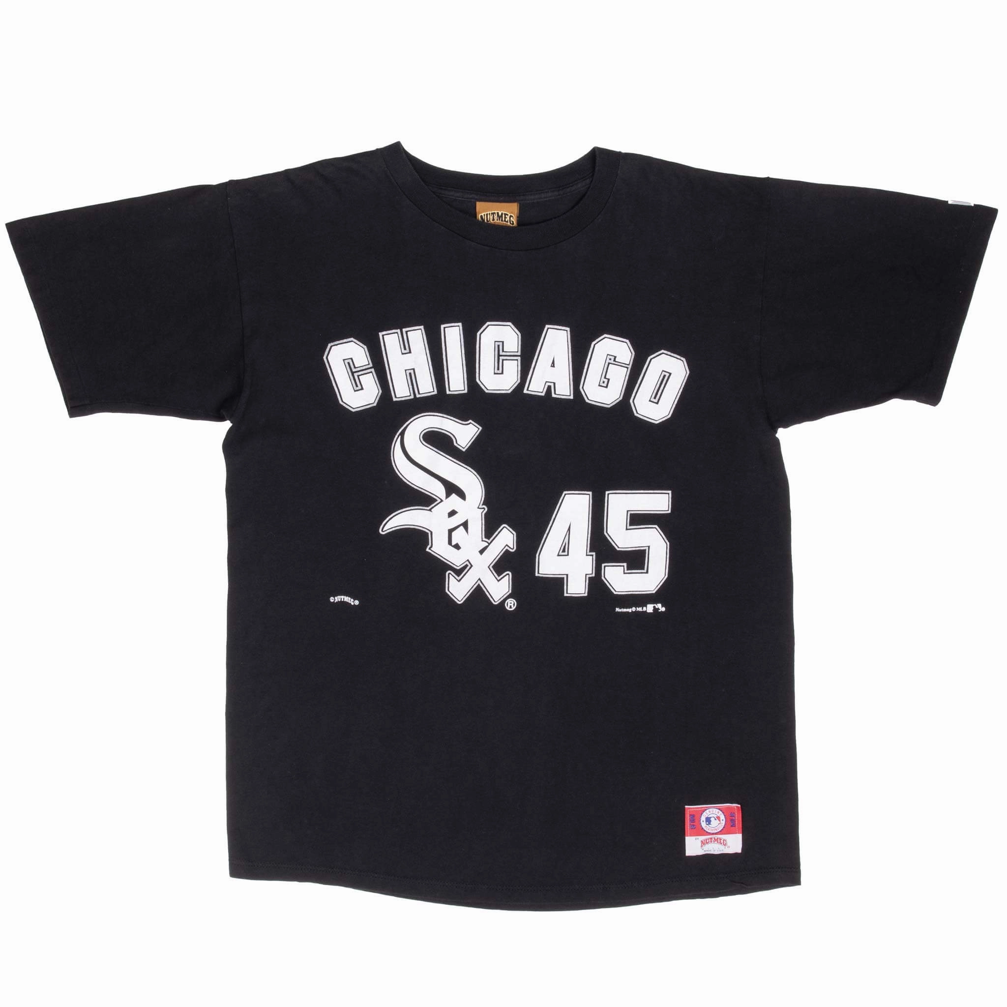 VINTAGE MLB CHICAGO WHITE SOX 1990S TEE SHIRT SIZE LARGE MADE IN USA