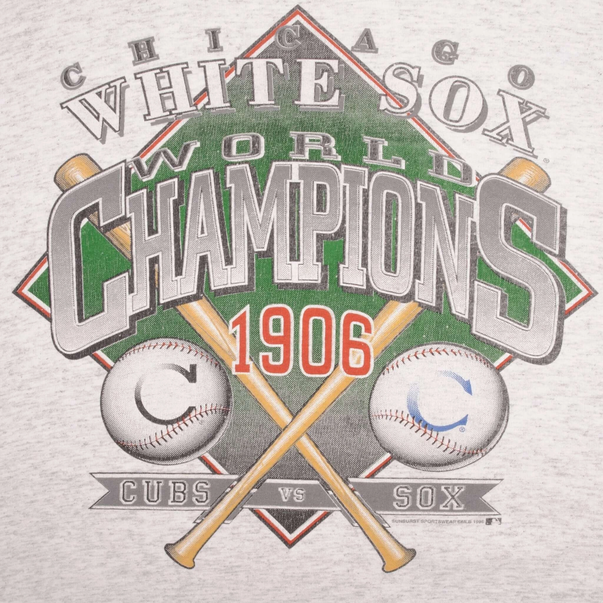 VINTAGE MLB CHICAGO WHITE SOX CHAMPIONS 1906 TEE SHIRT 1996 SIZE XL MADE IN USA
