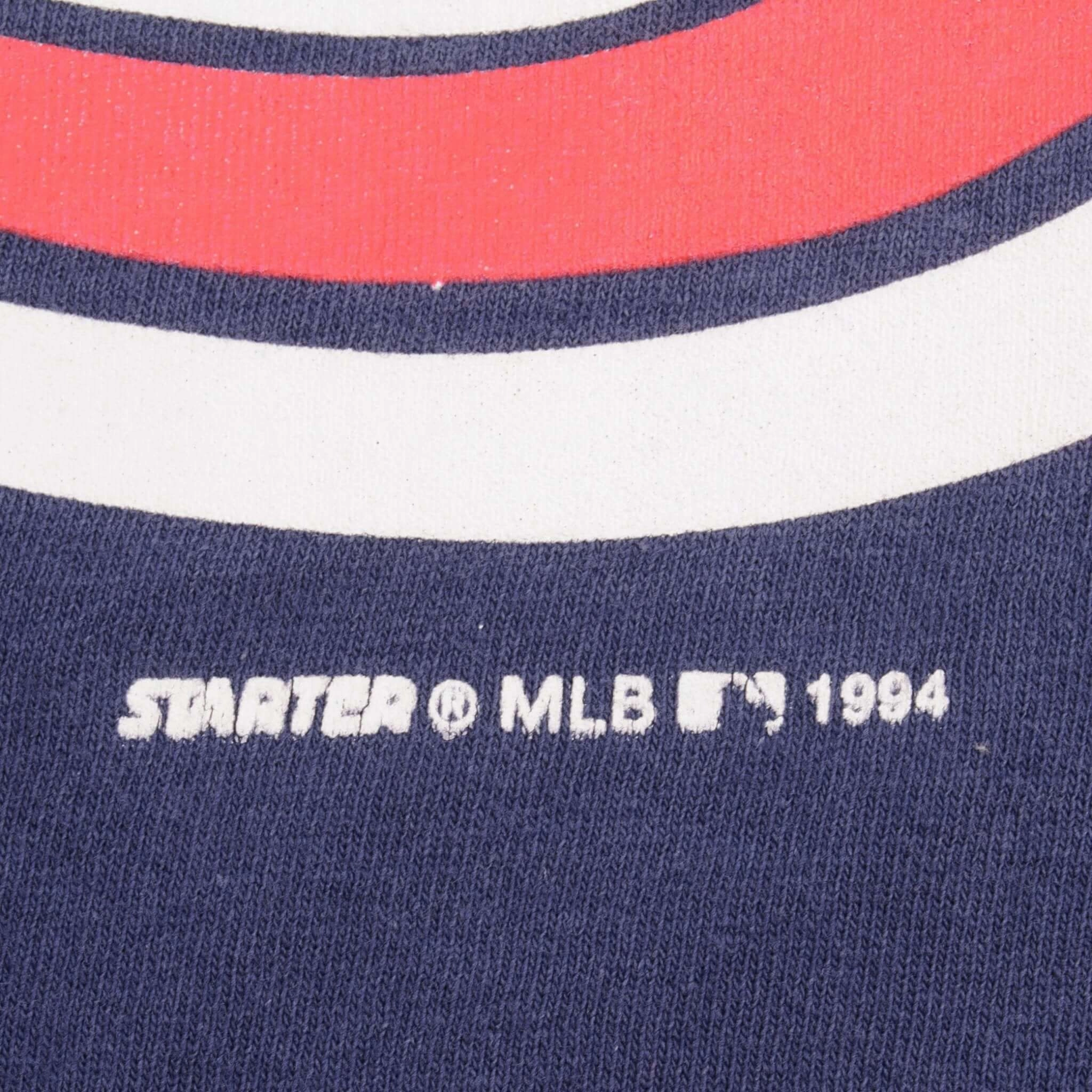 VINTAGE MLB CLEVELAND INDIANS 1994 TEE SHIRT SIZE LARGE MADE IN USA