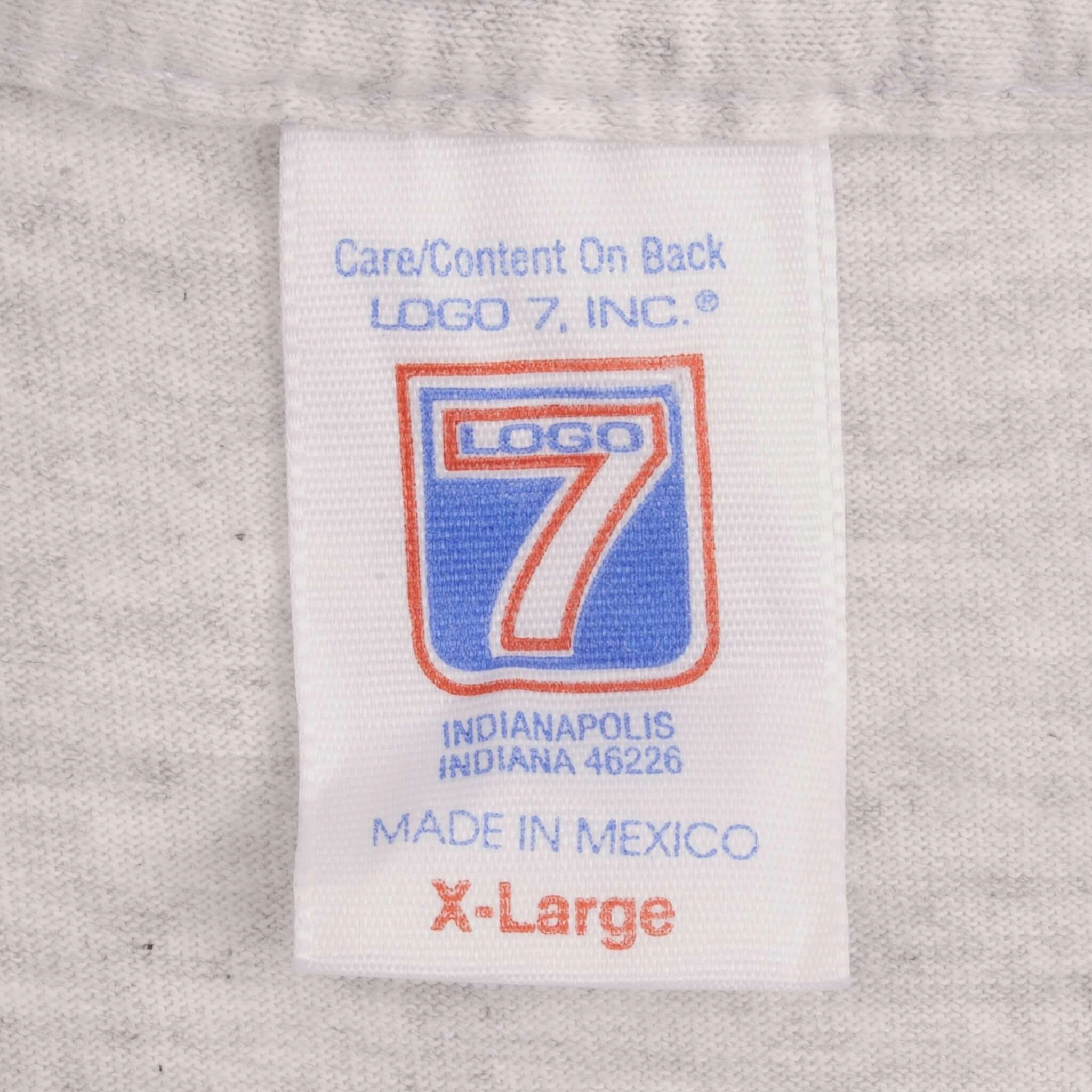 VINTAGE MLB CLEVELAND INDIANS CENTRAL DIVISION CHAMPIONS 1996 TEE SHIRT SIZE XL