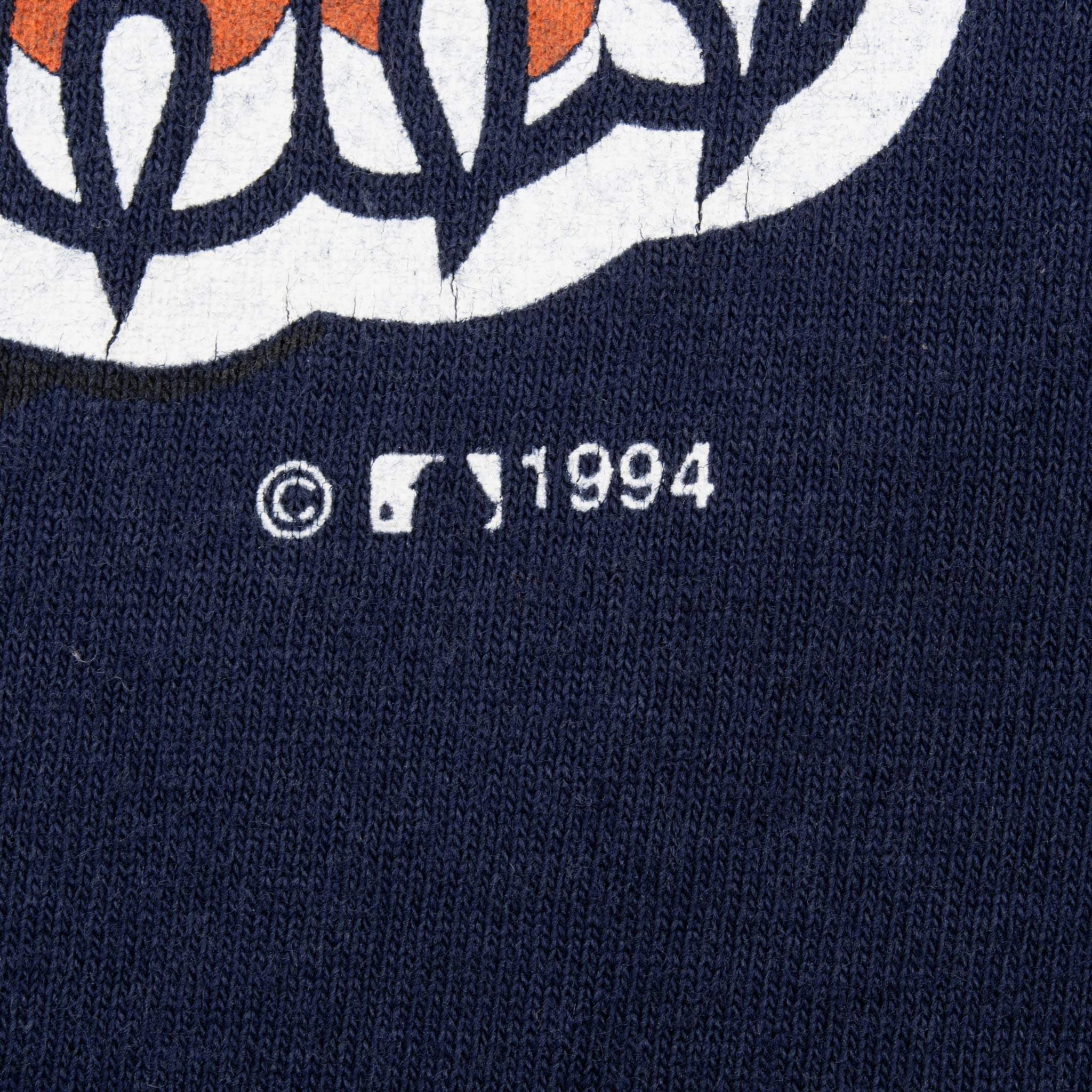 VINTAGE MLB DETROIT TIGERS 1994 TEE SHIRT LARGE MADE IN USA
