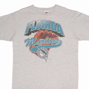 VINTAGE MLB FLORIDA MARLINS 2000 TEE SHIRT SIZE XL MADE IN USA