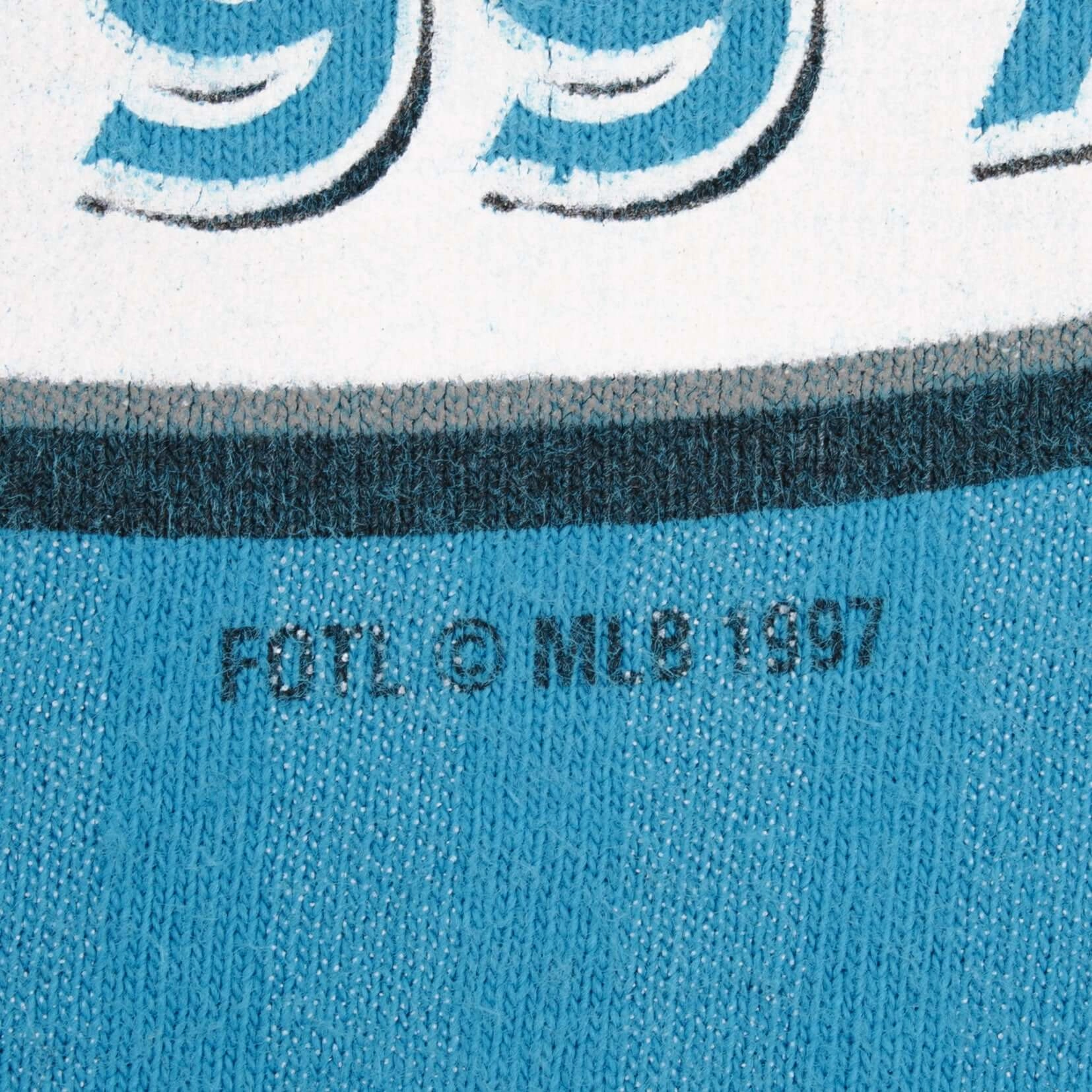 VINTAGE MLB FLORIDA MARLINS WORLD CHAMPIONS 1997 TEE SHIRT MEDIUM MADE IN USA