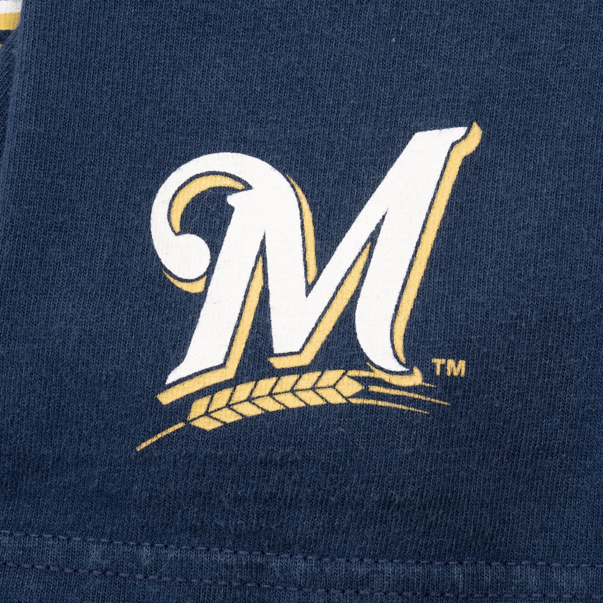 VINTAGE MLB MILWAUKEE BREWERS BLUE NIKE 2000S TEE SHIRT 2XL