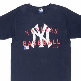 VINTAGE MLB NEW YORK YANKEES CHAMPION TEE SHIRT 1994 LARGE MADE IN USA