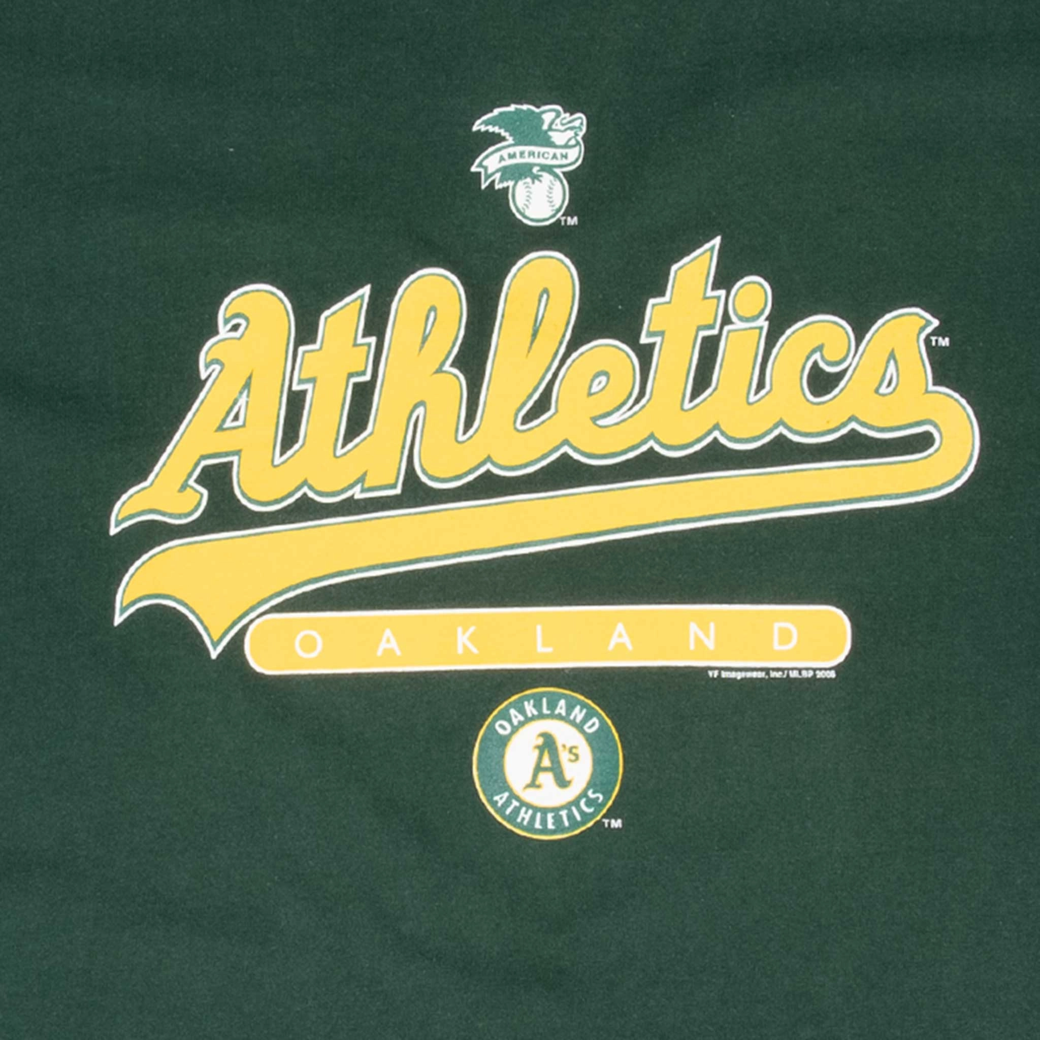 VINTAGE MLB OAKLAND ATHLETICS 2006 TEE SHIRT XL
