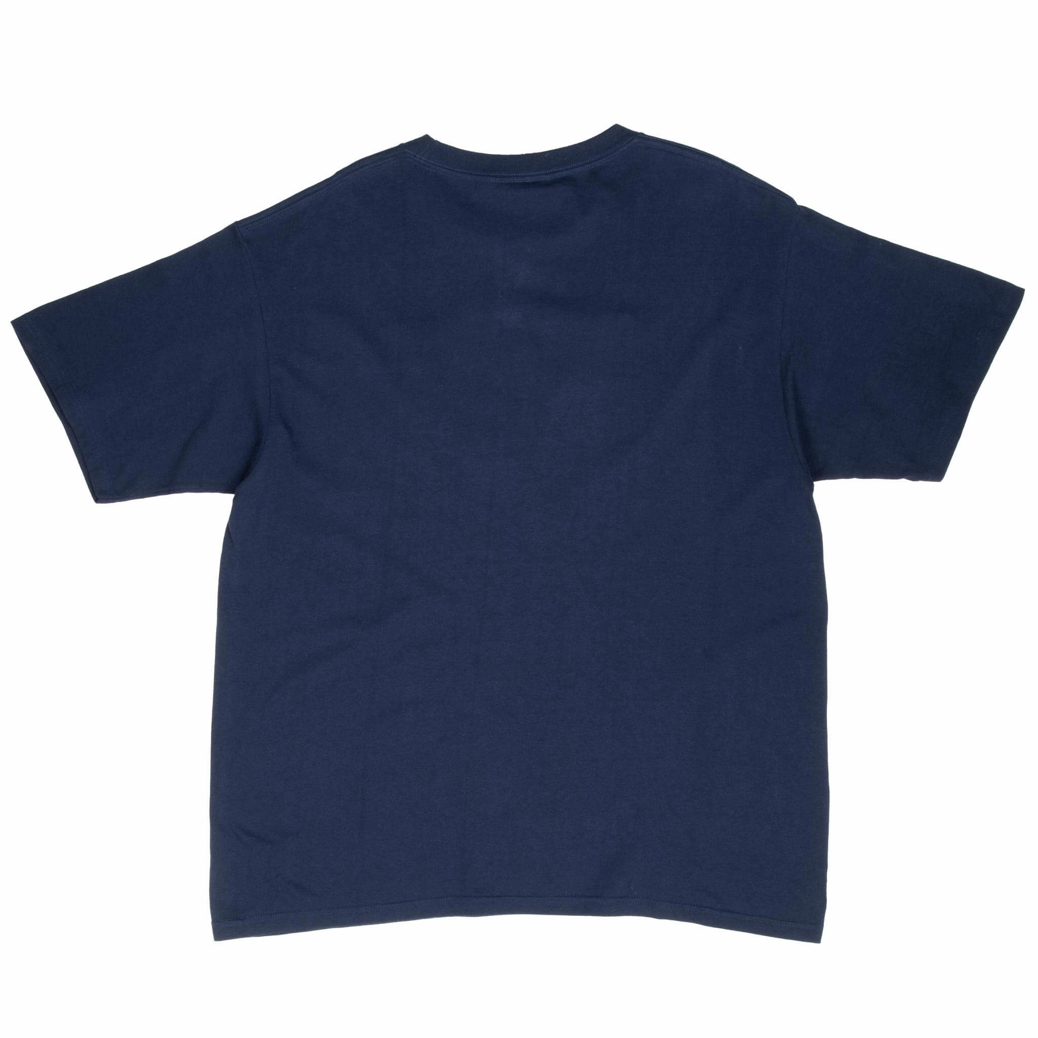 VINTAGE MLB SEATTLE MARINERS EMBROIDERED BLUE TEE SHIRT 1990S XL