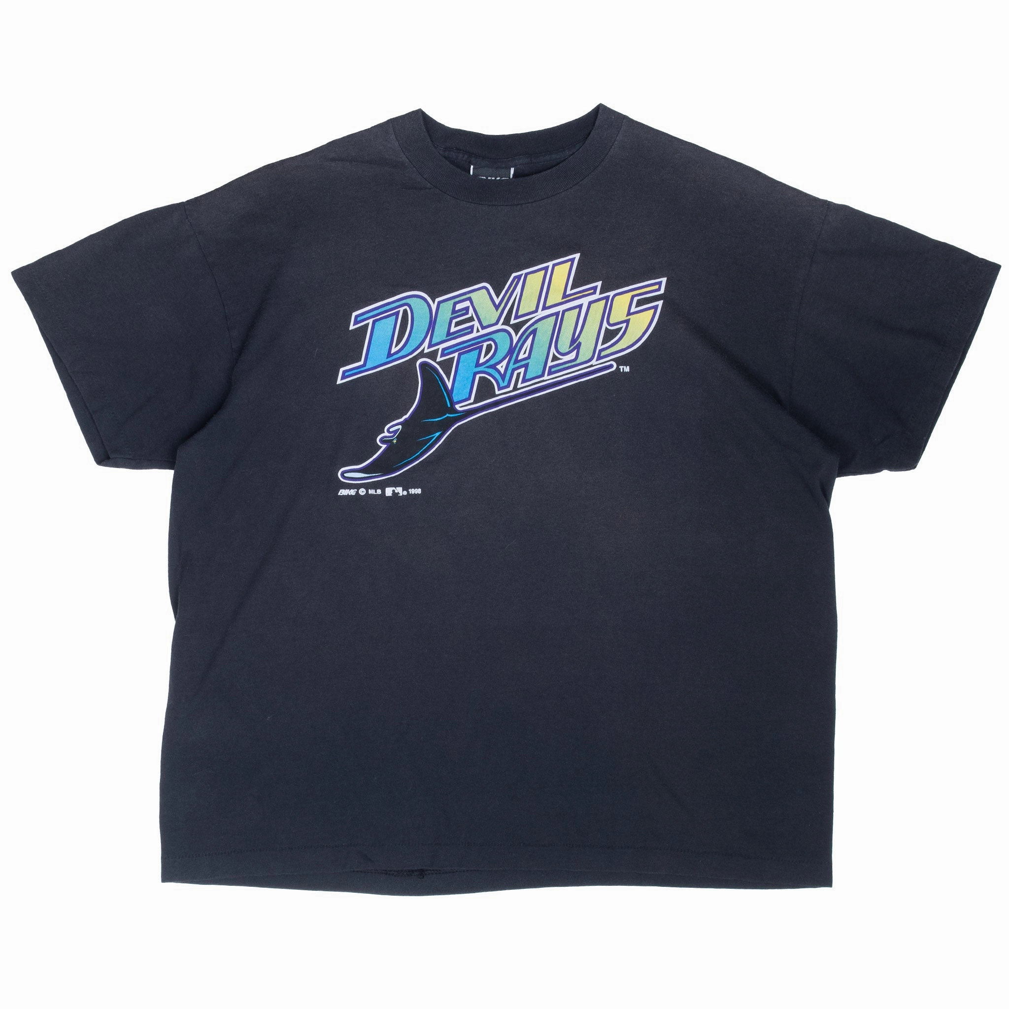 VINTAGE MLB TAMPA BAY DEVIL RAYS TEE SHIRT 1998 XL MADE IN USA