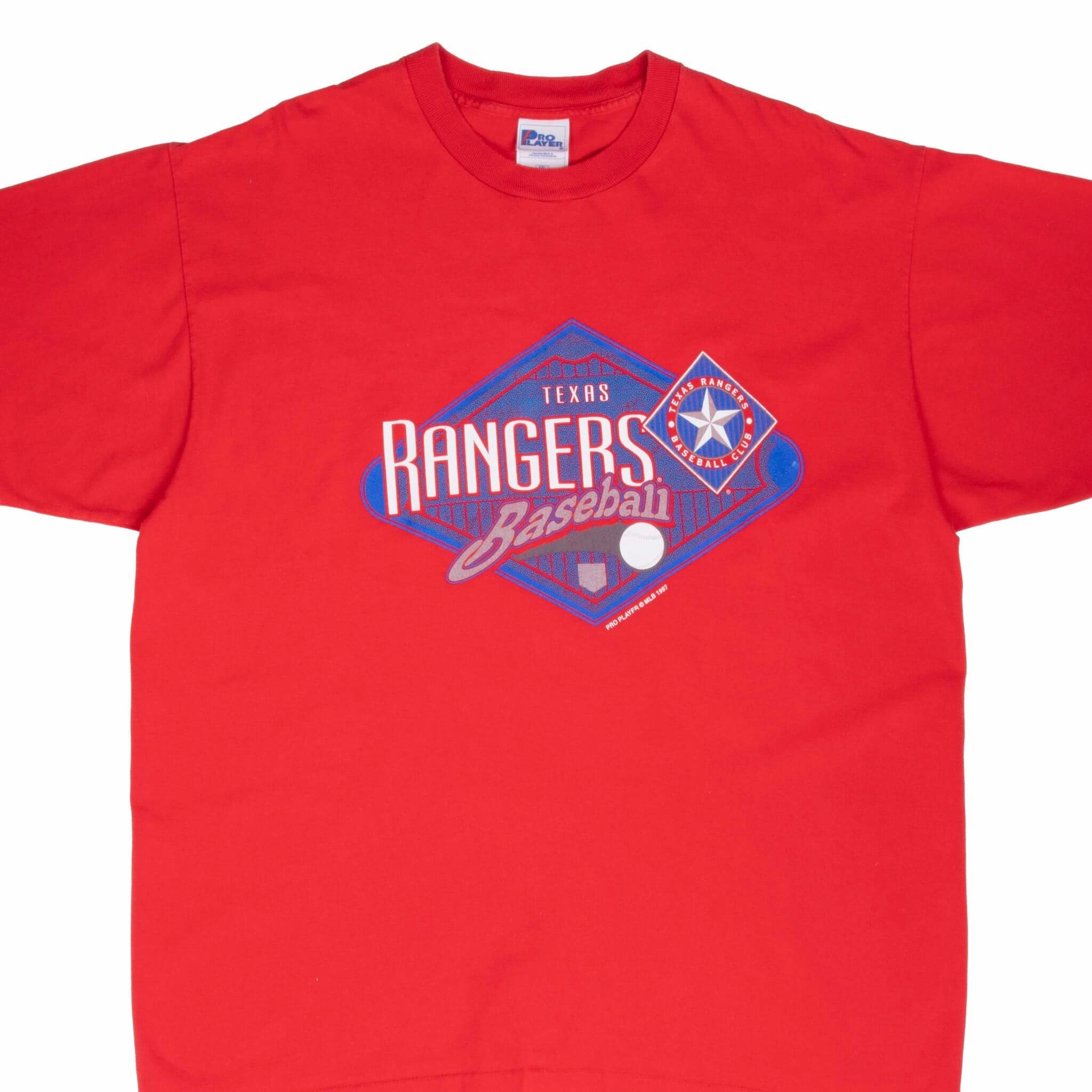 VINTAGE MLB TEXAS RANGERS 1997 TEE SHIRT 2XL MADE IN USA