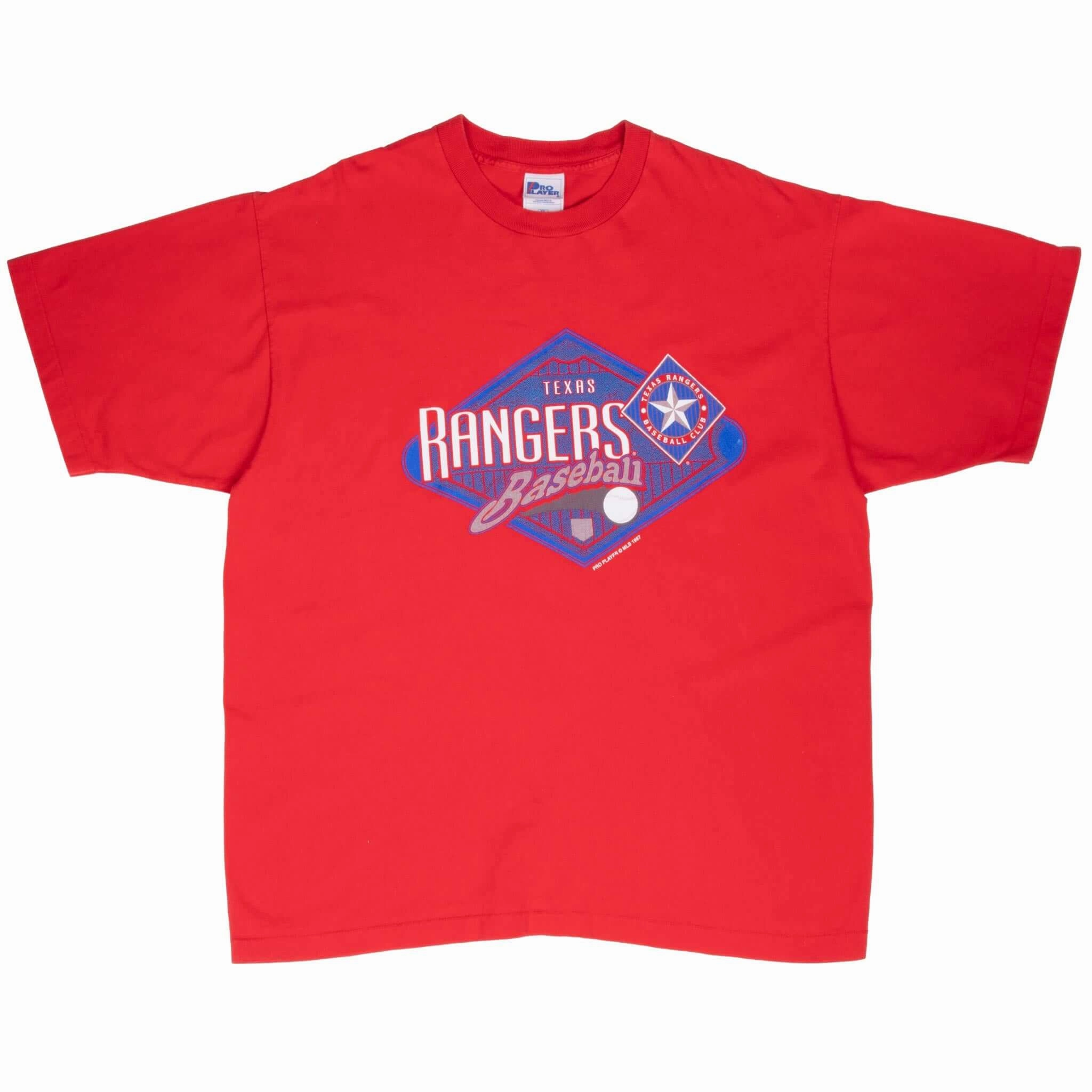 VINTAGE MLB TEXAS RANGERS 1997 TEE SHIRT 2XL MADE IN USA