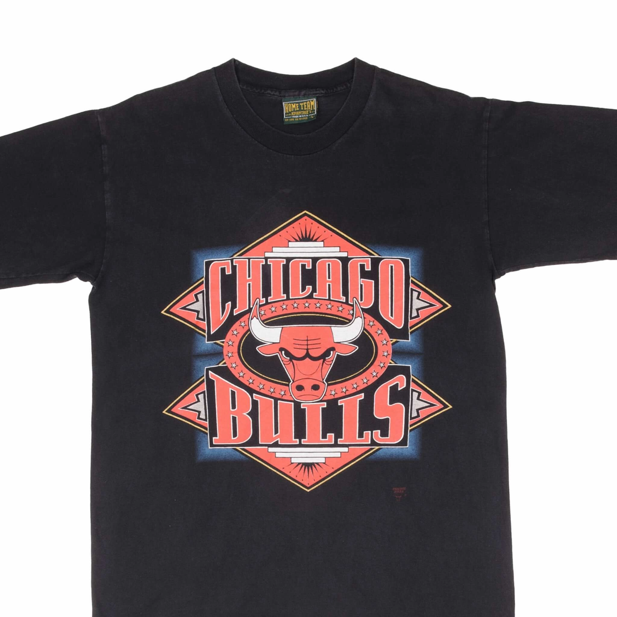 VINTAGE NBA CHICAGO BULLS 1990S TEE SHIRT SIZE LARGE MADE IN USA