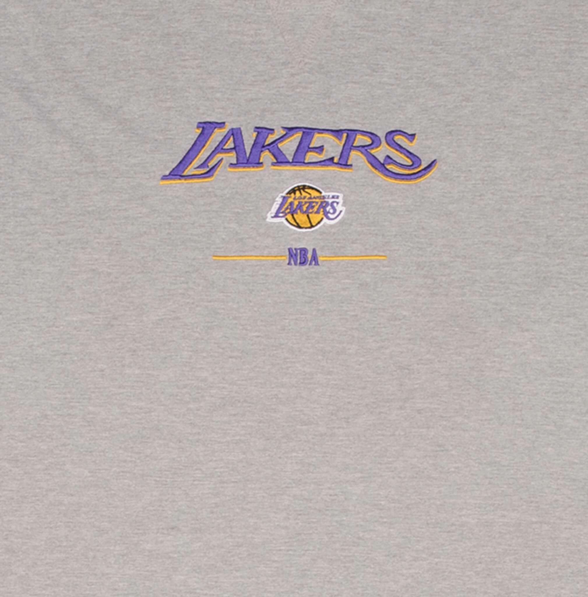 VINTAGE NBA LOS ANGELES LAKERS EMBROIDERED 1990S TEE SHIRT SIZE XL