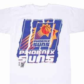 VINTAGE NBA PHOENIX SUNS 1990S WHITE TEE SHIRT XL