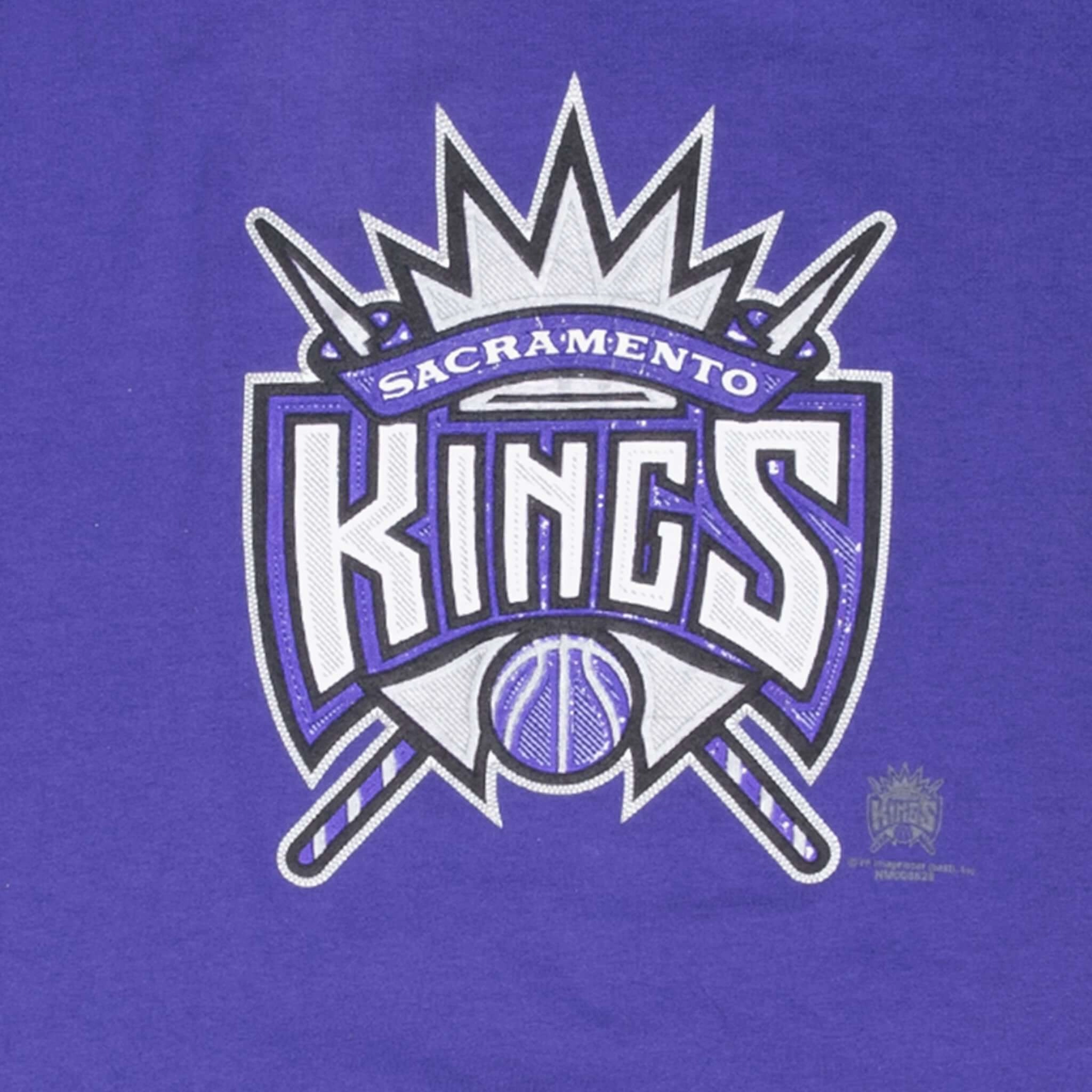 VINTAGE NBA SACRAMENTO KINGS 1990S TEE SHIRT 2XL
